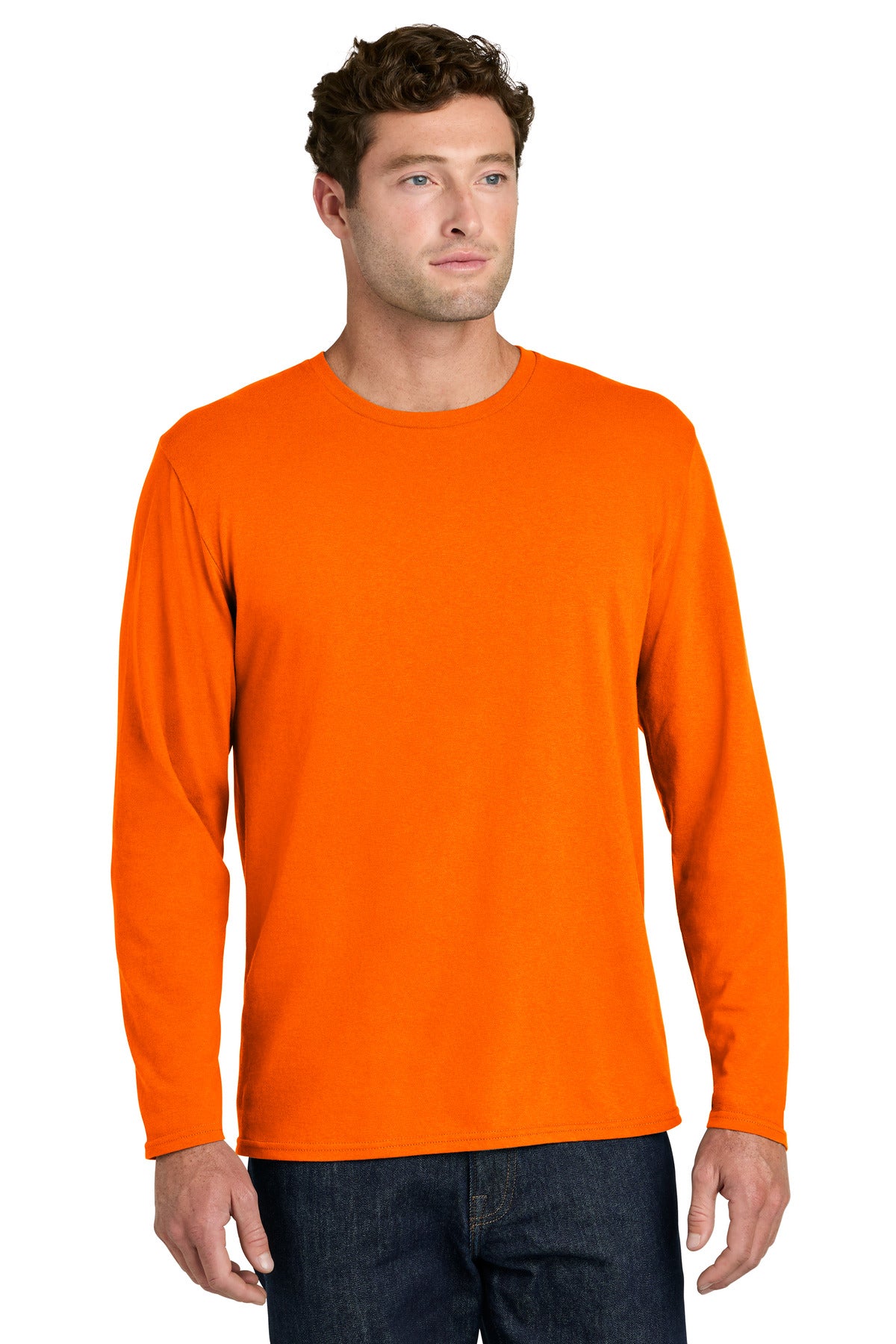 Port & Co® Easy Cotton Long Sleeve Tee PC43LS