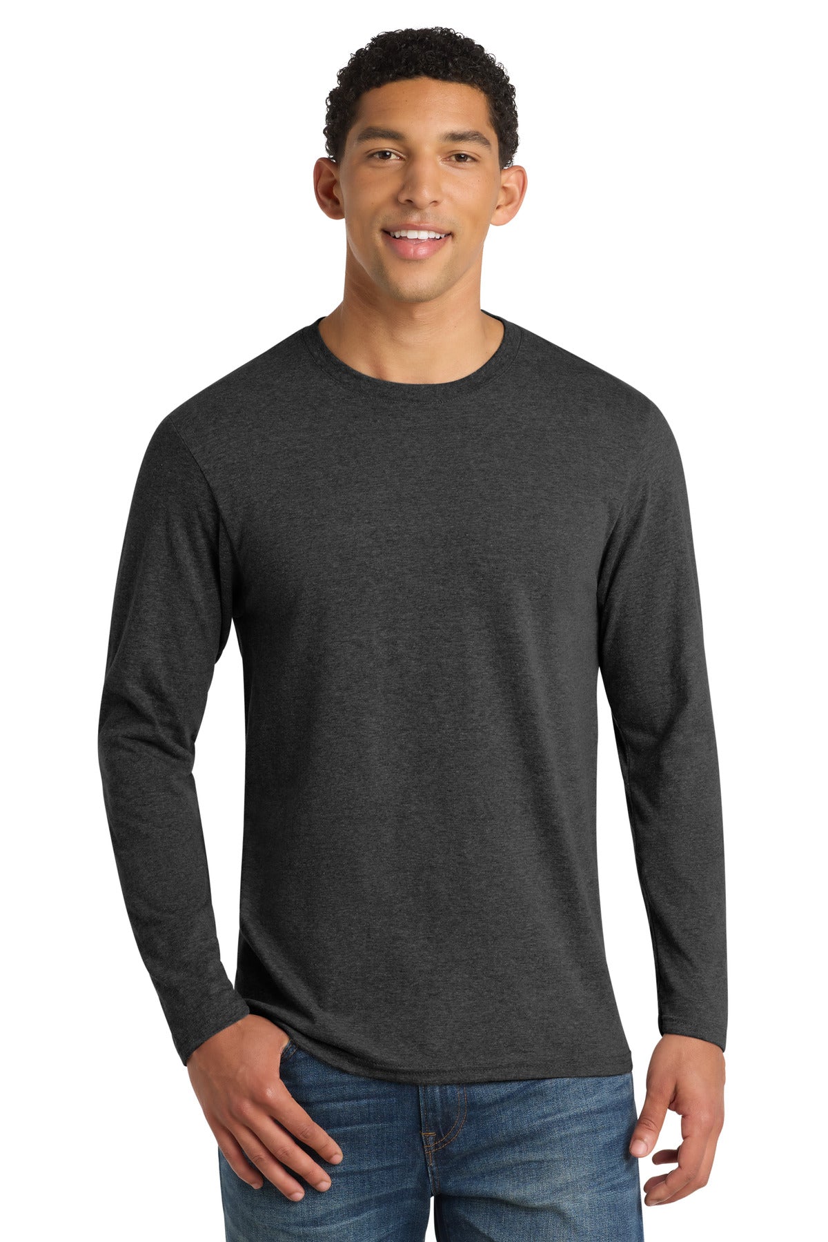 Port & Co® Long Sleeve Fan Favorite ™ Blend Tee. PC455LS