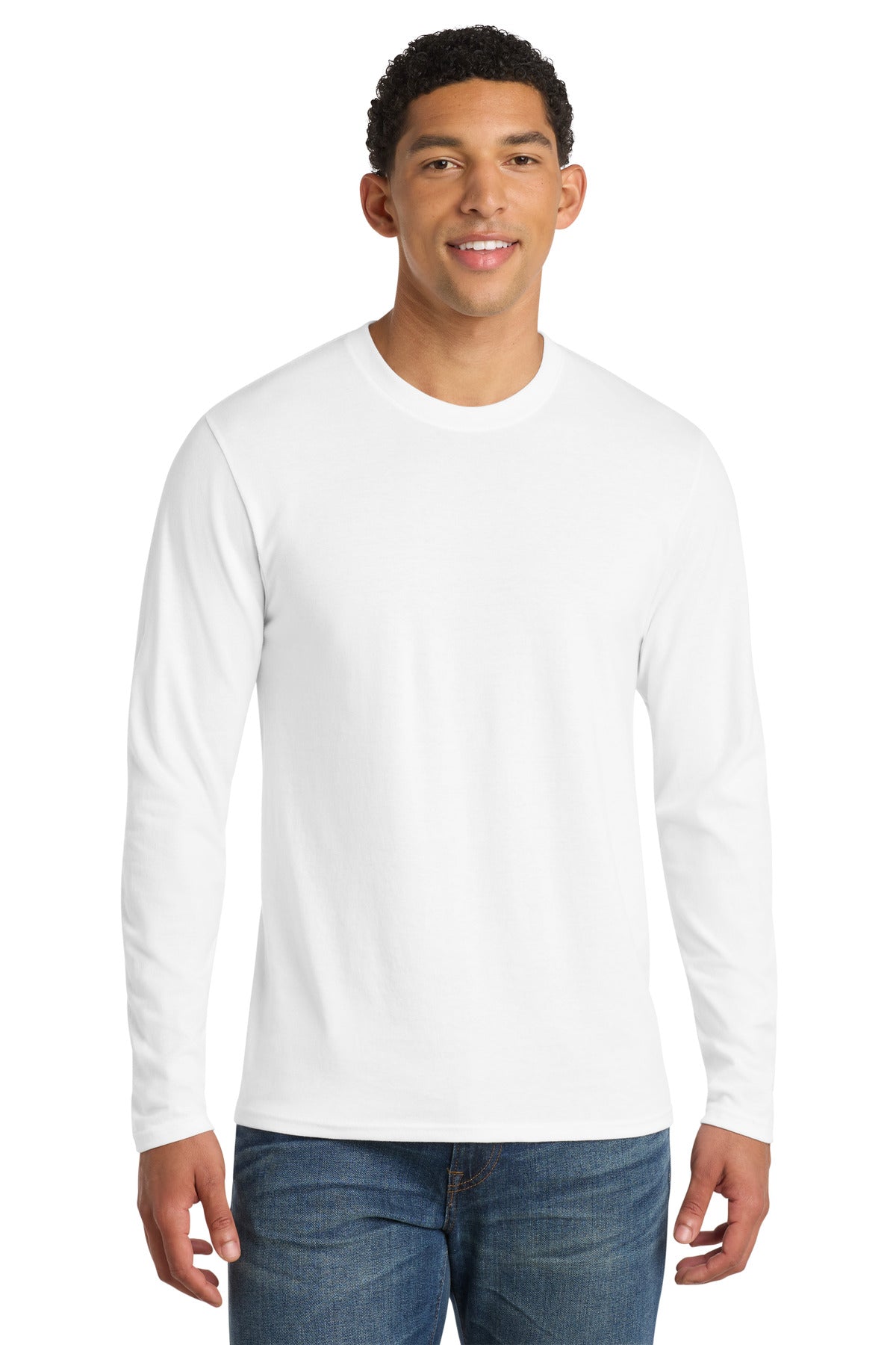 Port & Co® Long Sleeve Fan Favorite ™ Blend Tee. PC455LS