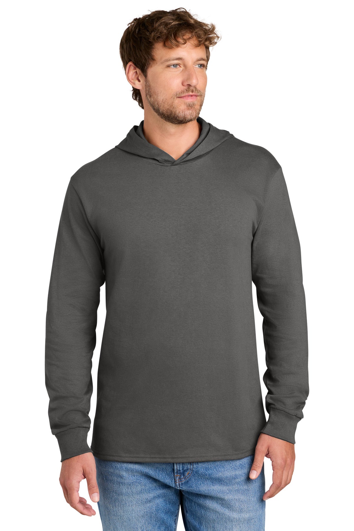 Port & Co® Core Cotton Pullover Hooded Tee PC54H