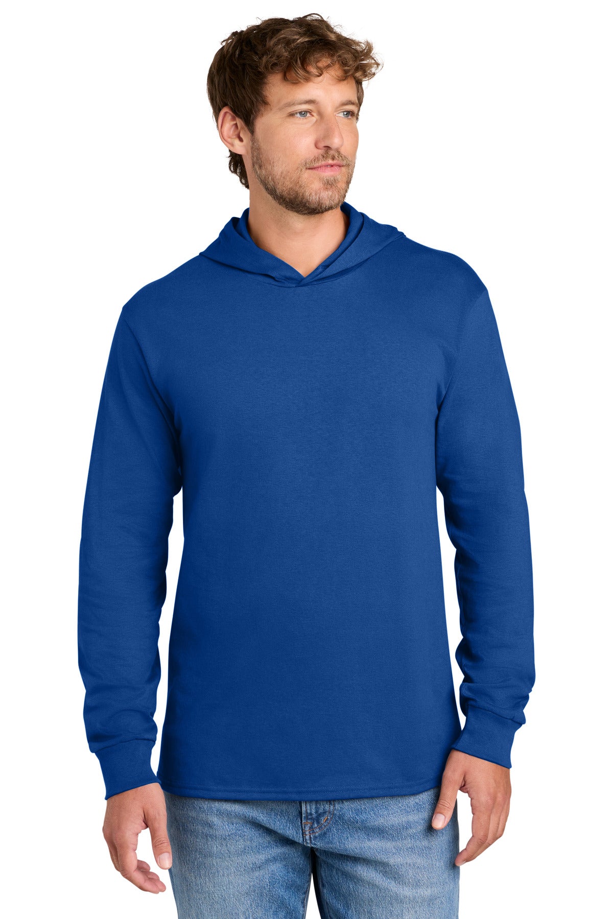 Port & Co® Core Cotton Pullover Hooded Tee PC54H