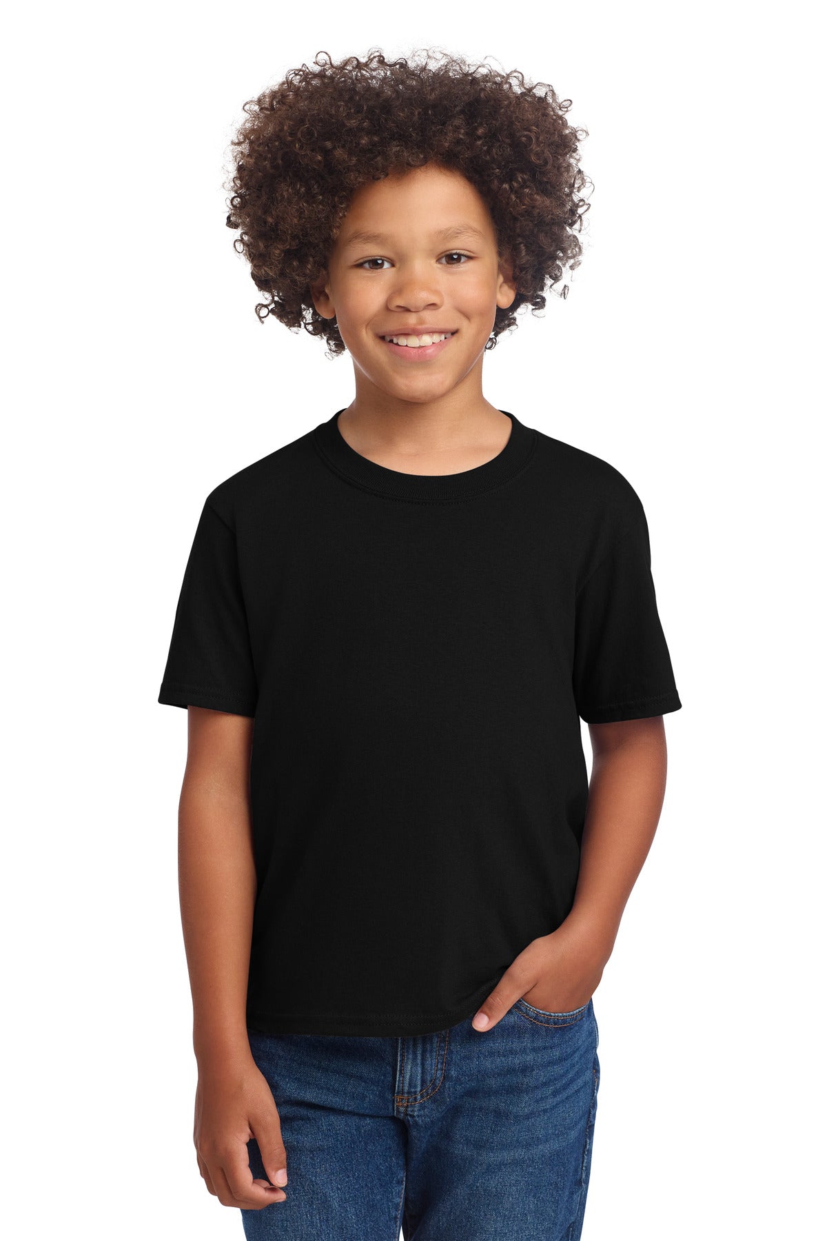 Port & Co® Youth Core Cotton DTG Tee PC54YDTG