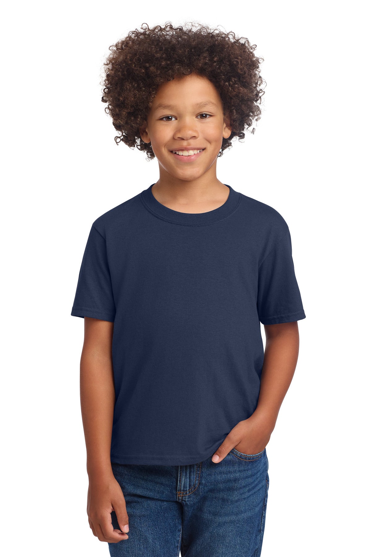 Port & Co® Youth Core Cotton DTG Tee PC54YDTG