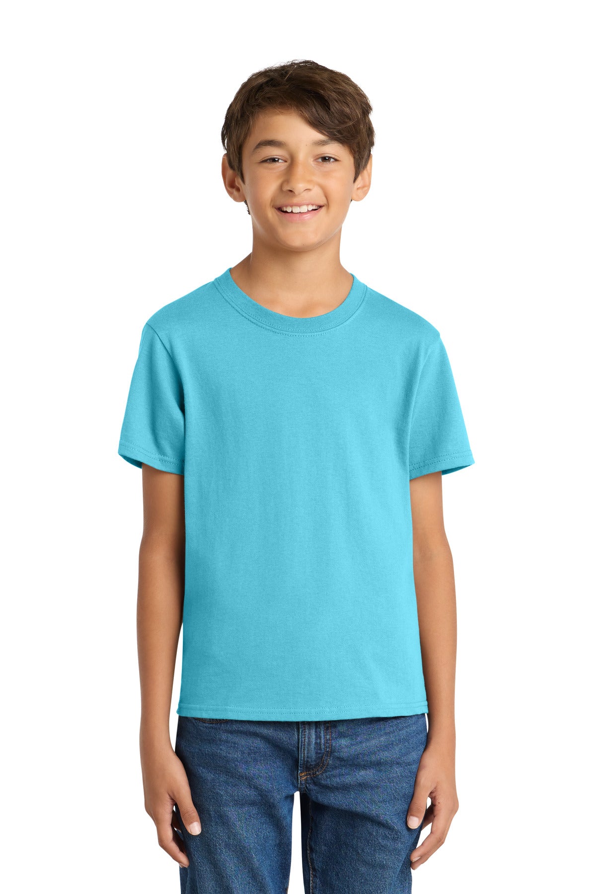 Port & Co® Youth Core Cotton Tee. PC54Y