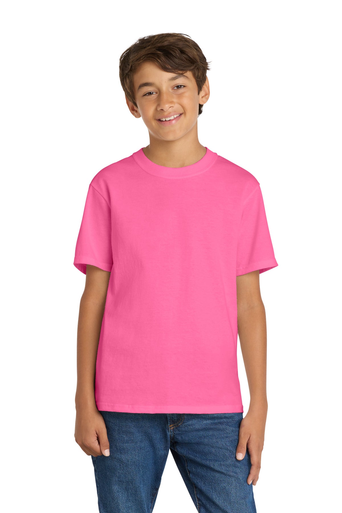 Port & Co® Youth Core Cotton Tee. PC54Y