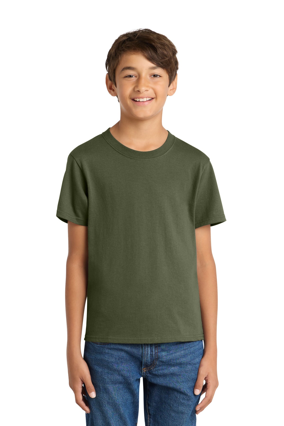 Port & Co® Youth Core Cotton Tee. PC54Y