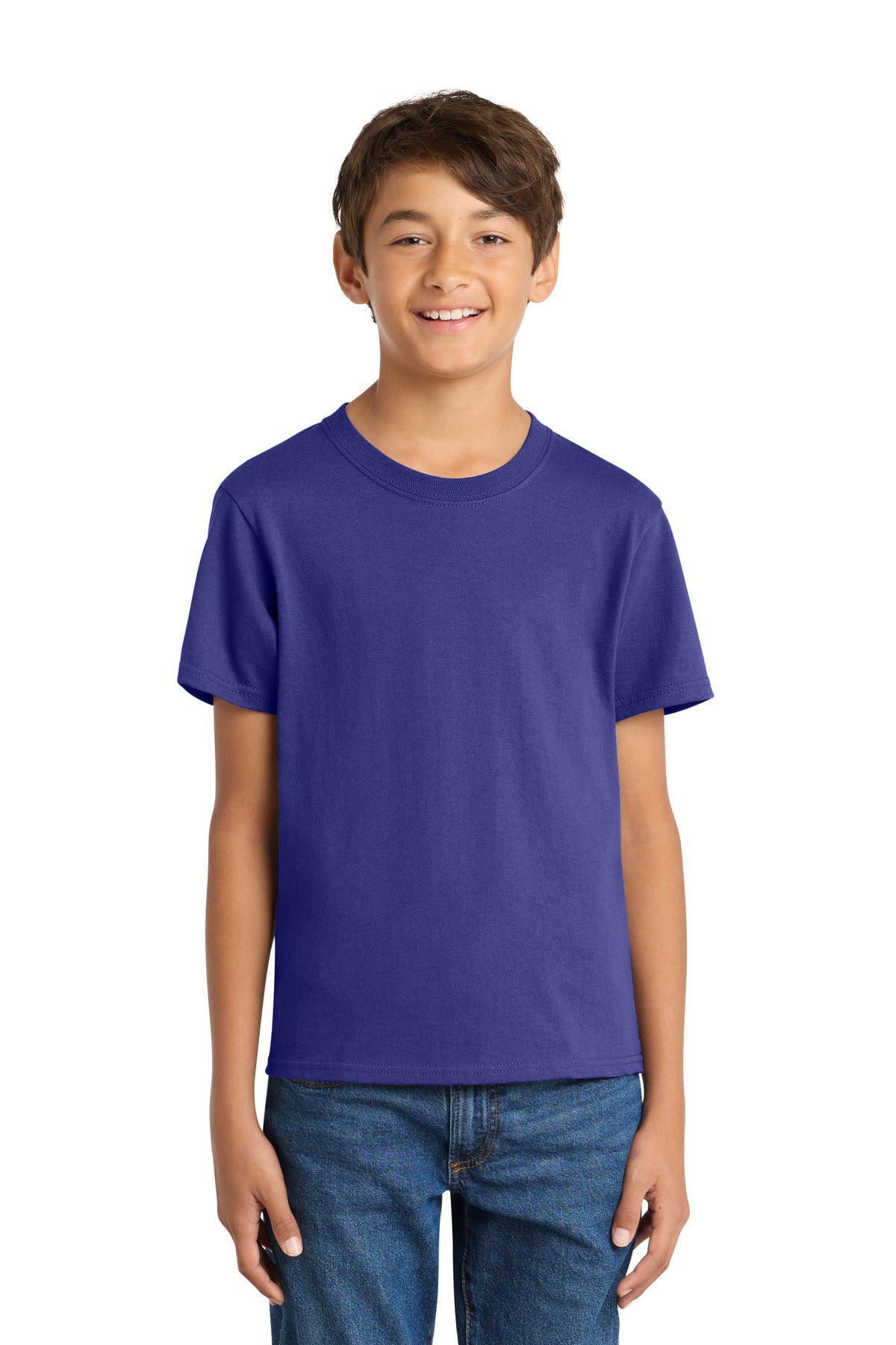 Port & Co® Youth Core Cotton Tee. PC54Y