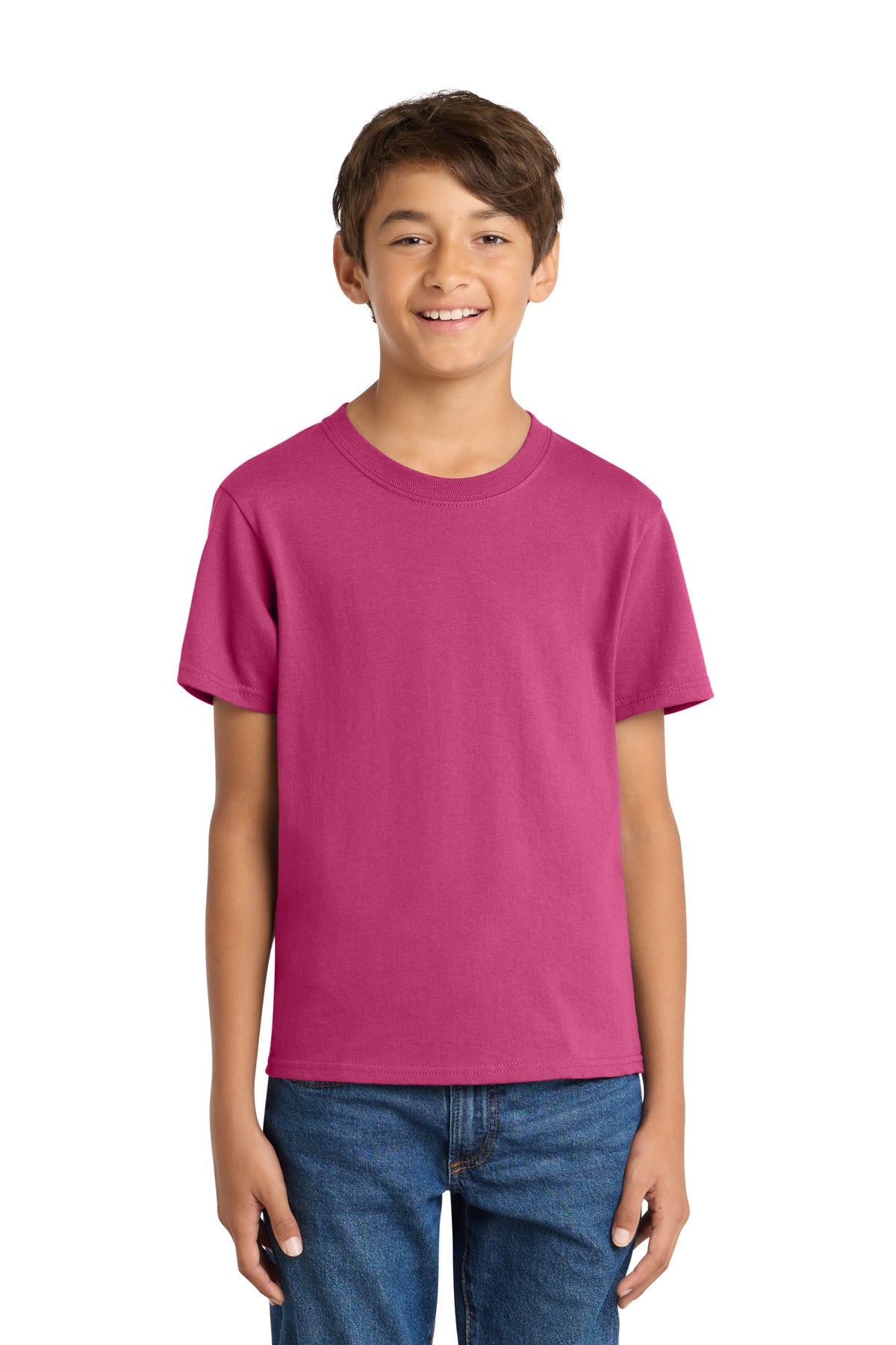 Port & Co® Youth Core Cotton Tee. PC54Y