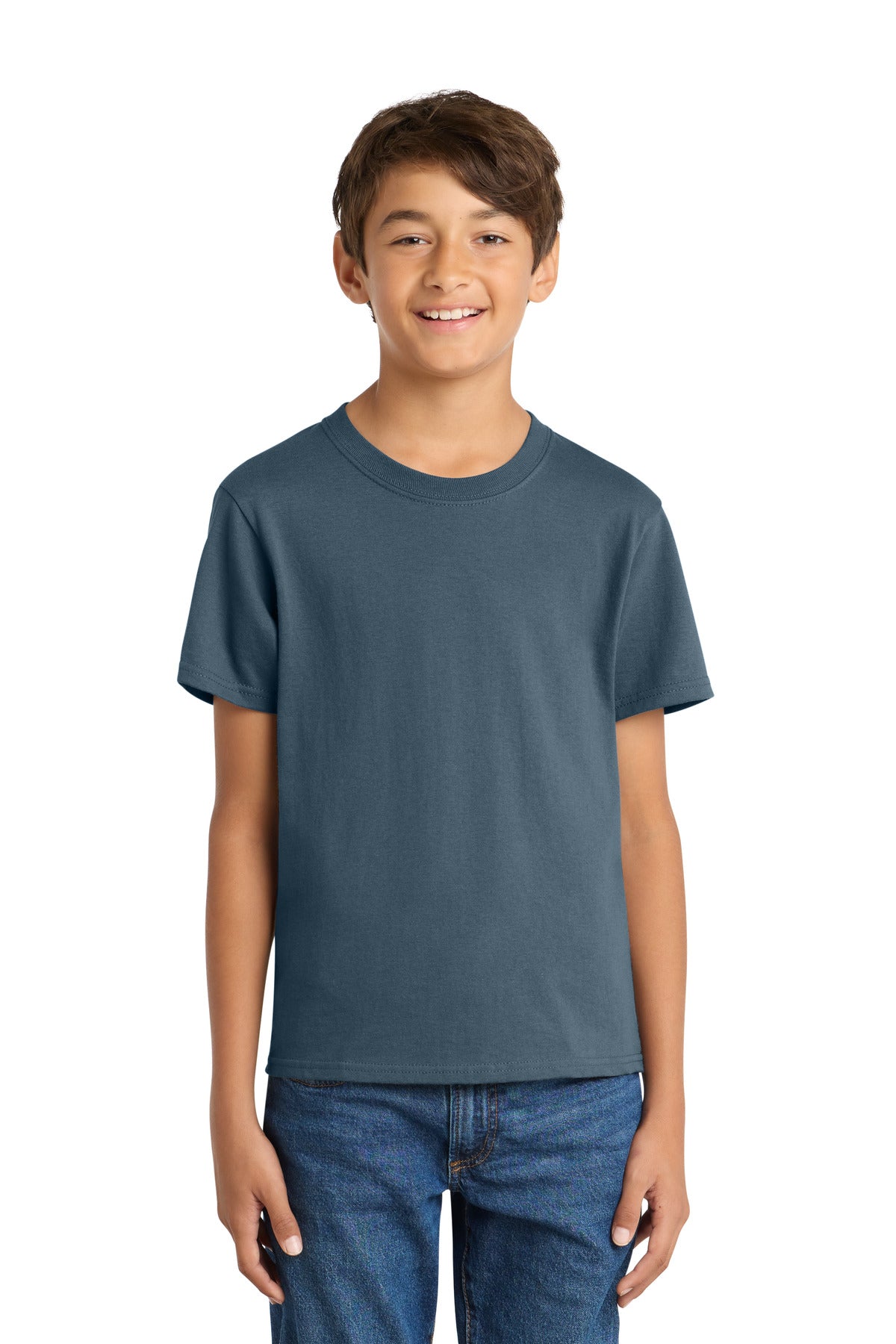Port & Co® Youth Core Cotton Tee. PC54Y