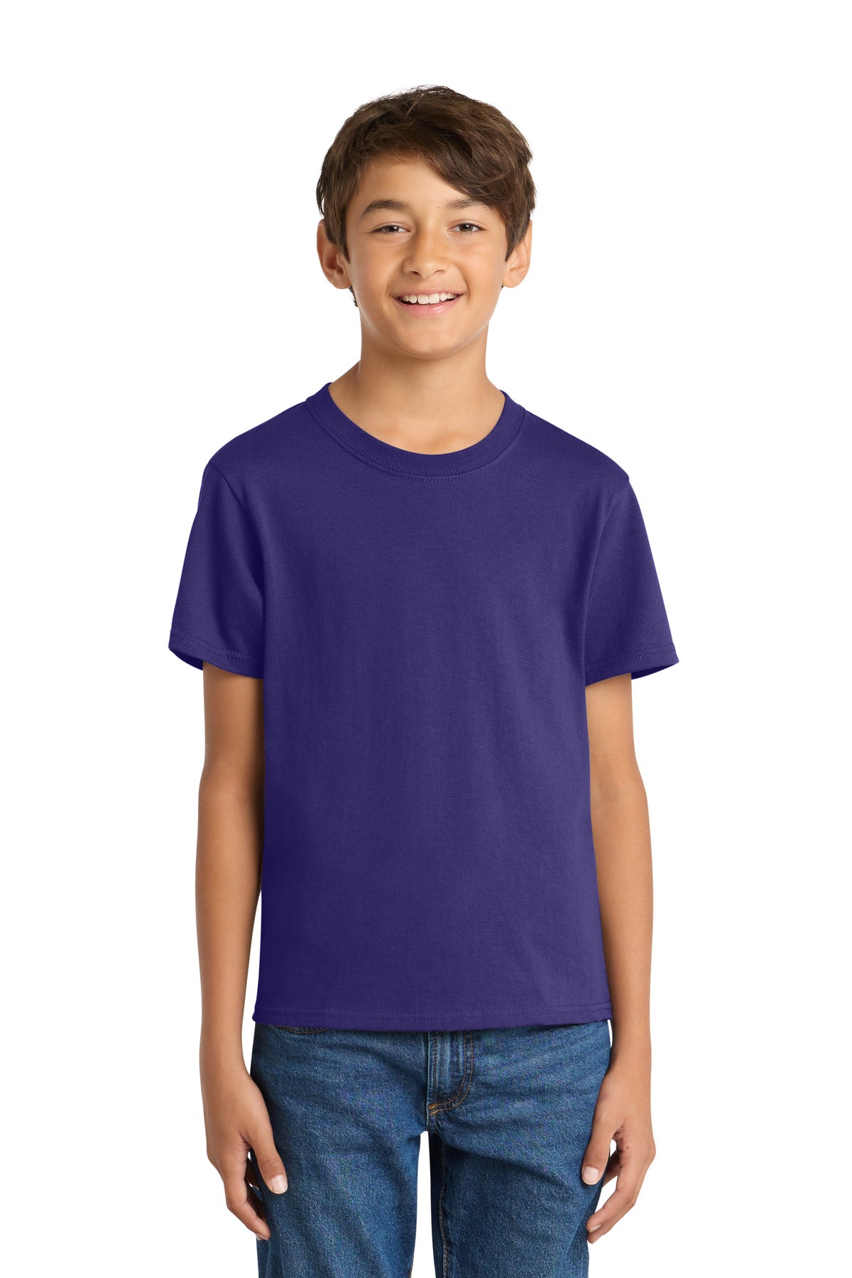 Port & Co® Youth Core Cotton Tee. PC54Y