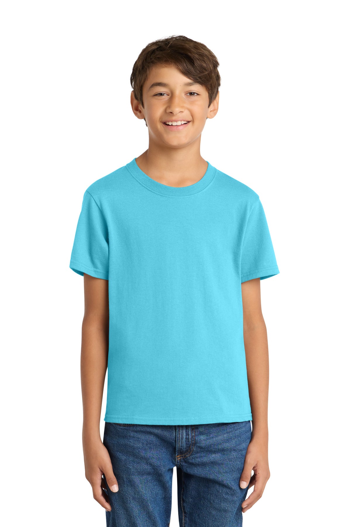 Port & Co® Youth Core Cotton Tee. PC54Y