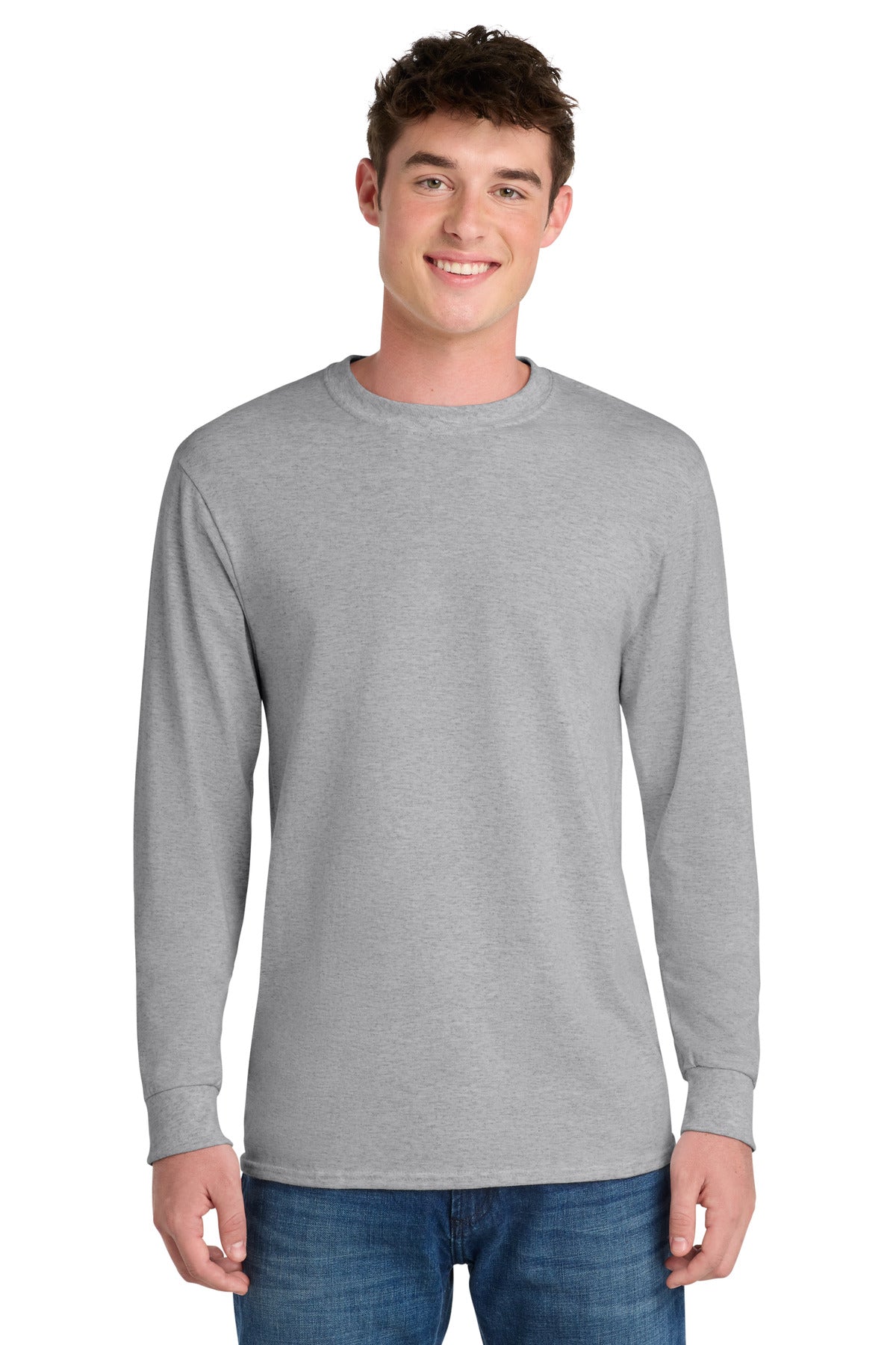 Port & Co® Long Sleeve Core Blend Tee. PC55LS