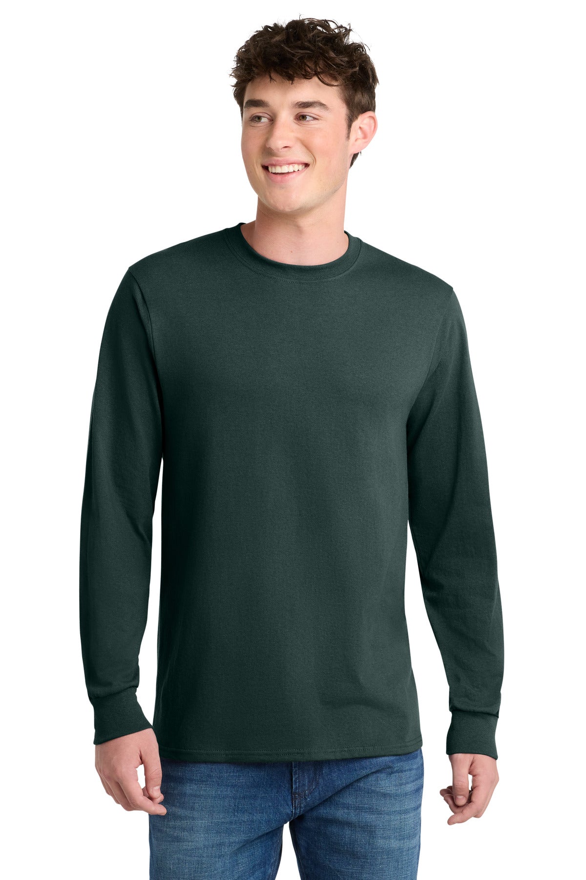 Port & Co® Long Sleeve Core Blend Tee. PC55LS