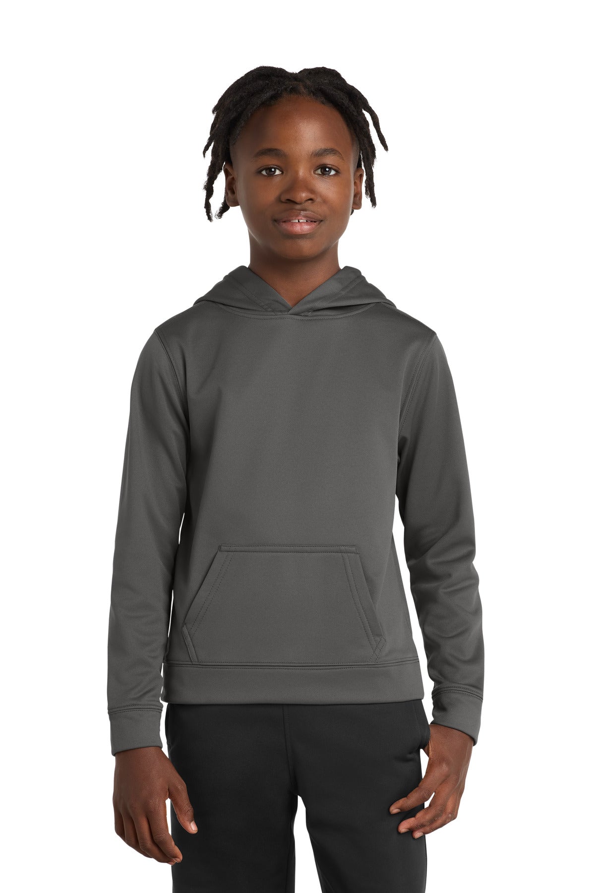 Port & Co® Youth Performance Fleece Pullover Hooded Sweatshirt. PC590YH