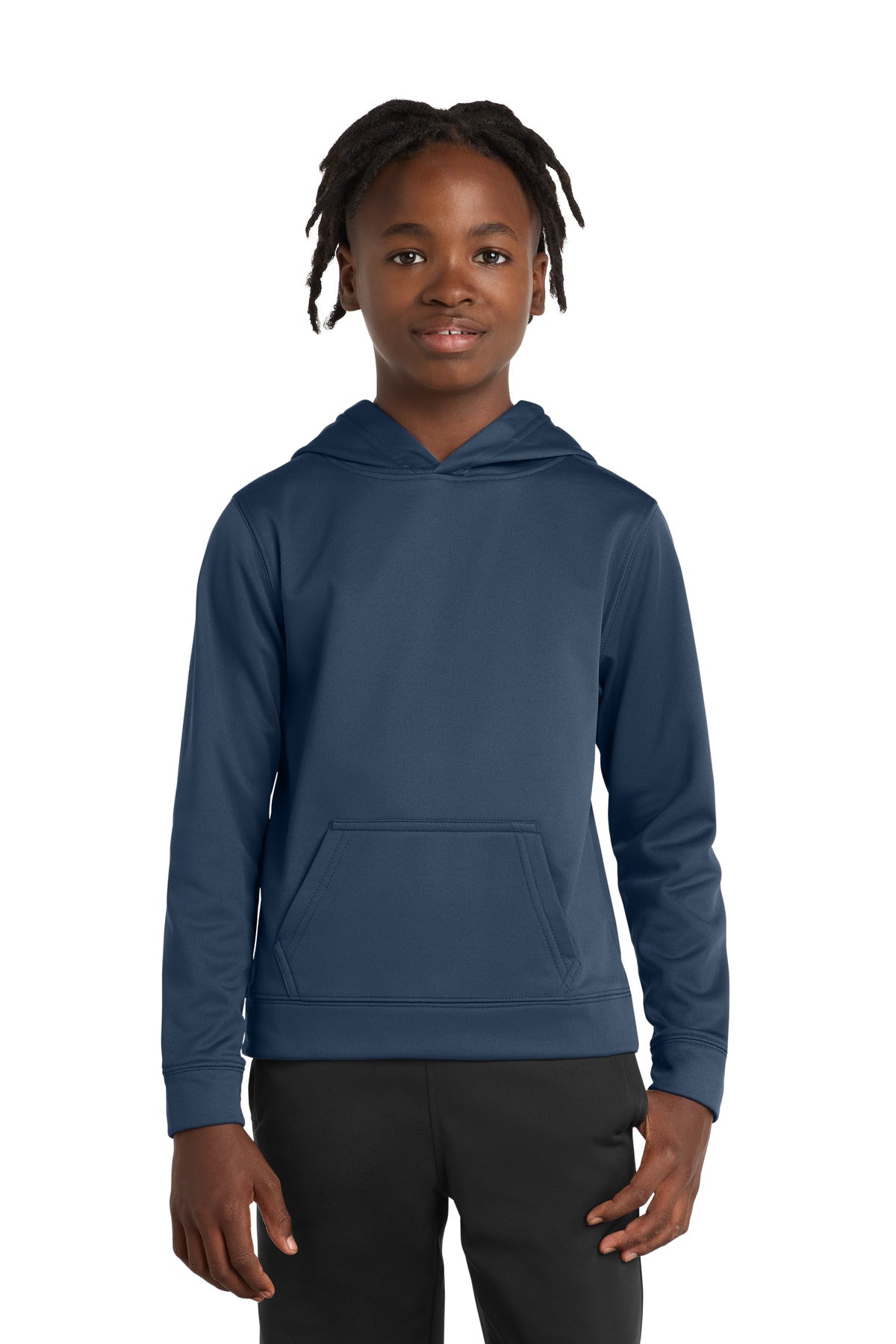 Port & Co® Youth Performance Fleece Pullover Hooded Sweatshirt. PC590YH