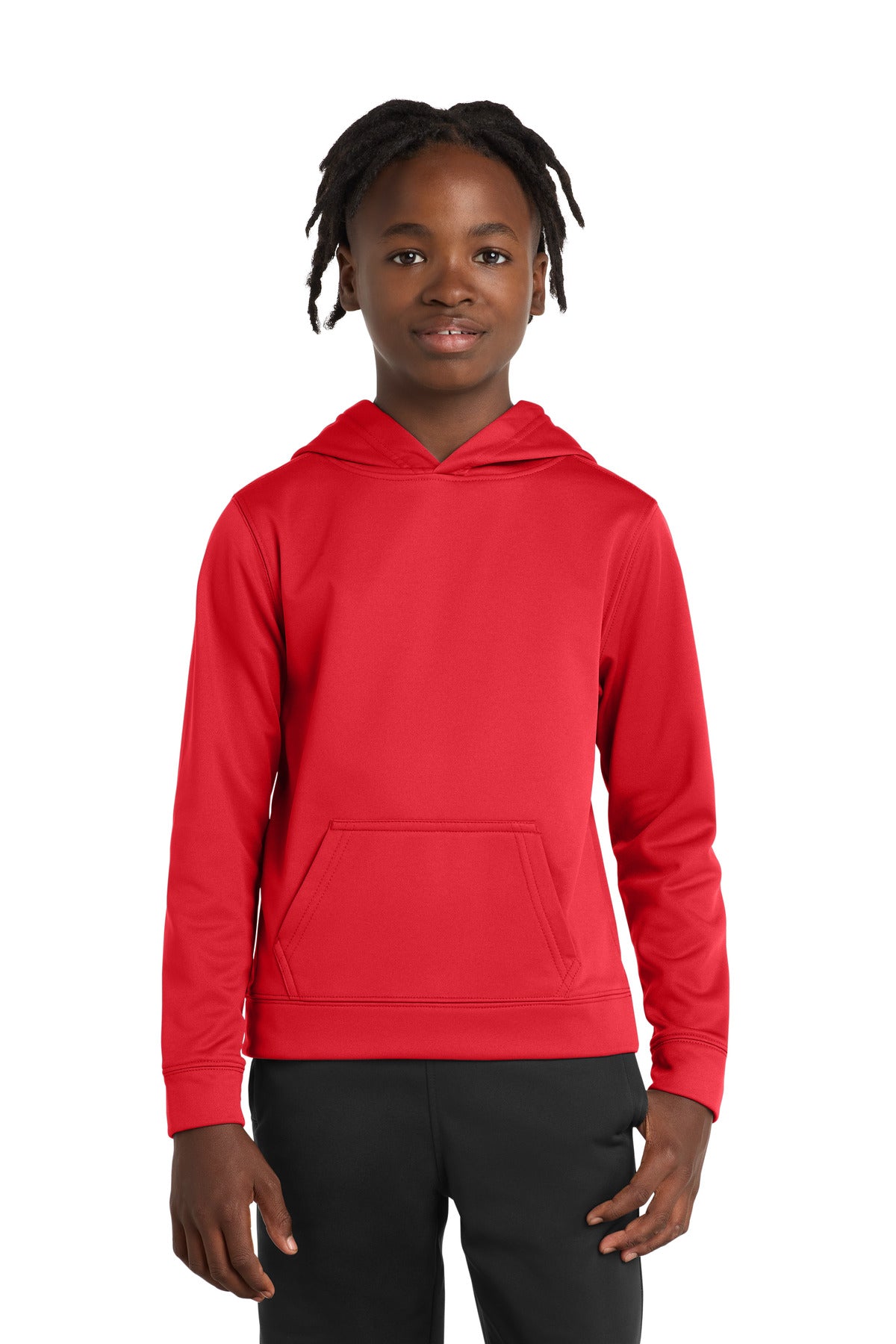Port & Co® Youth Performance Fleece Pullover Hooded Sweatshirt. PC590YH