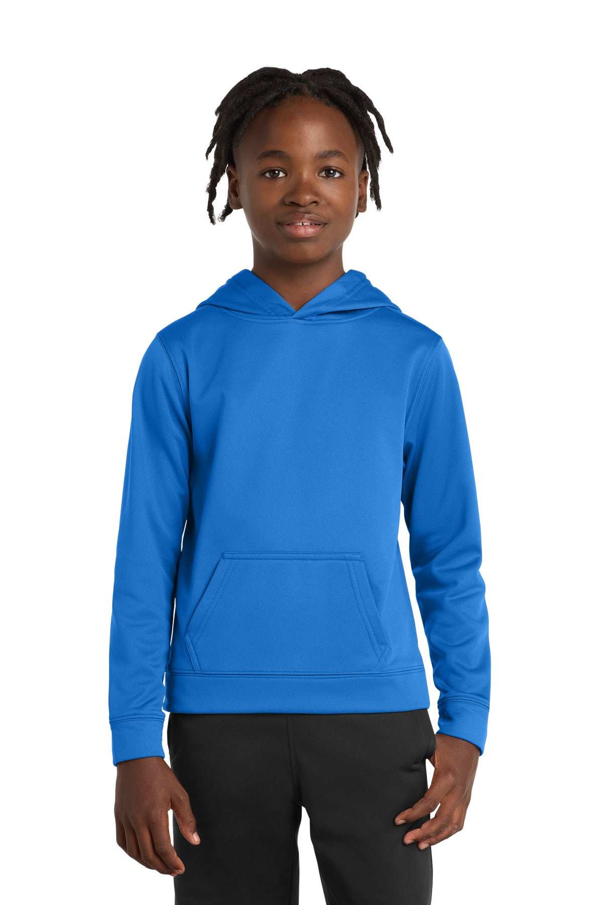 Port & Co® Youth Performance Fleece Pullover Hooded Sweatshirt. PC590YH
