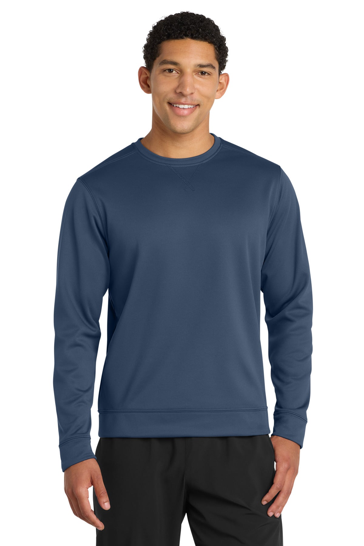 Port & Co® Performance Fleece Crewneck Sweatshirt. PC590