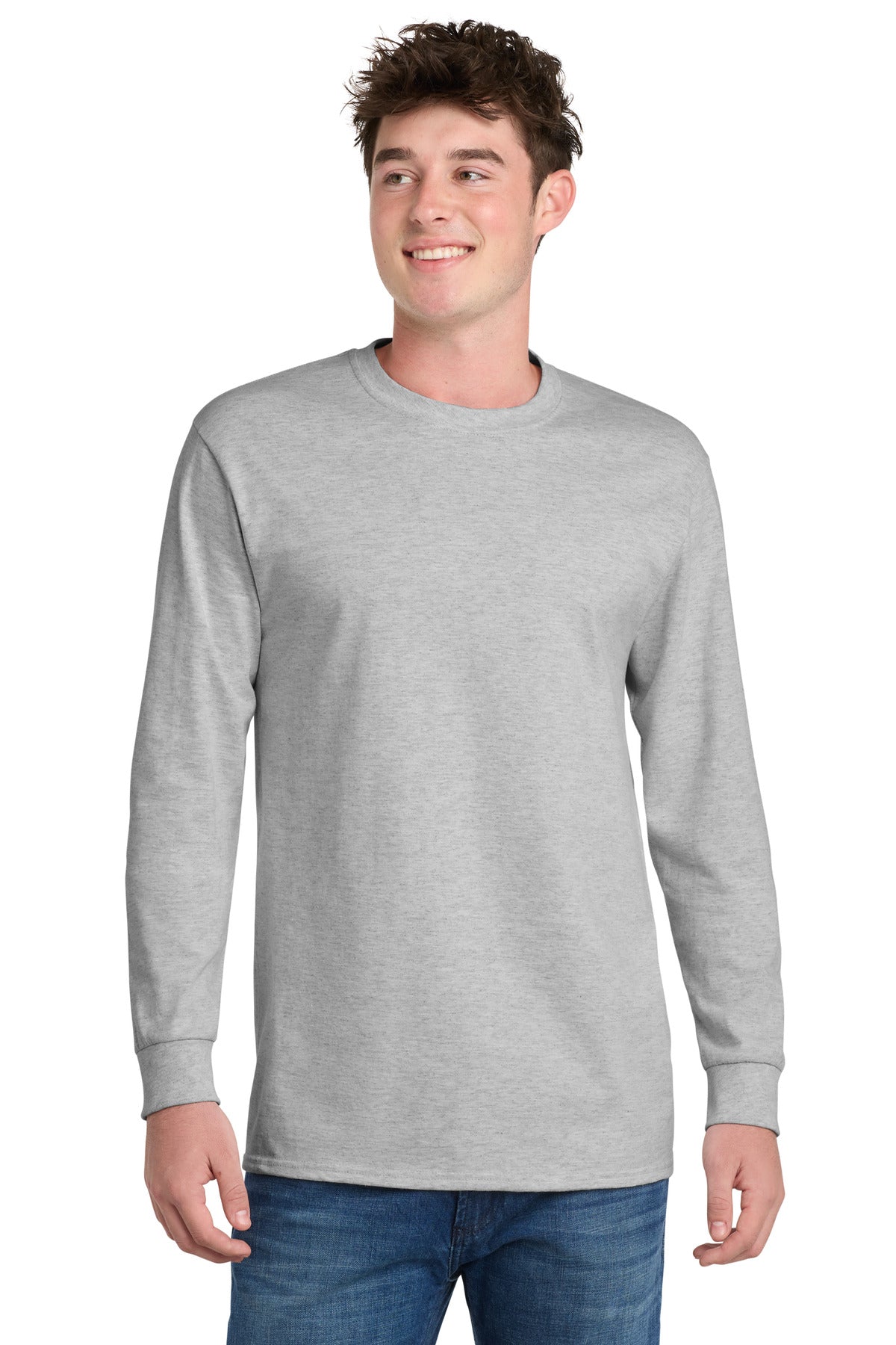 Port & Co® Tall Long Sleeve Essential Tee. PC61LST