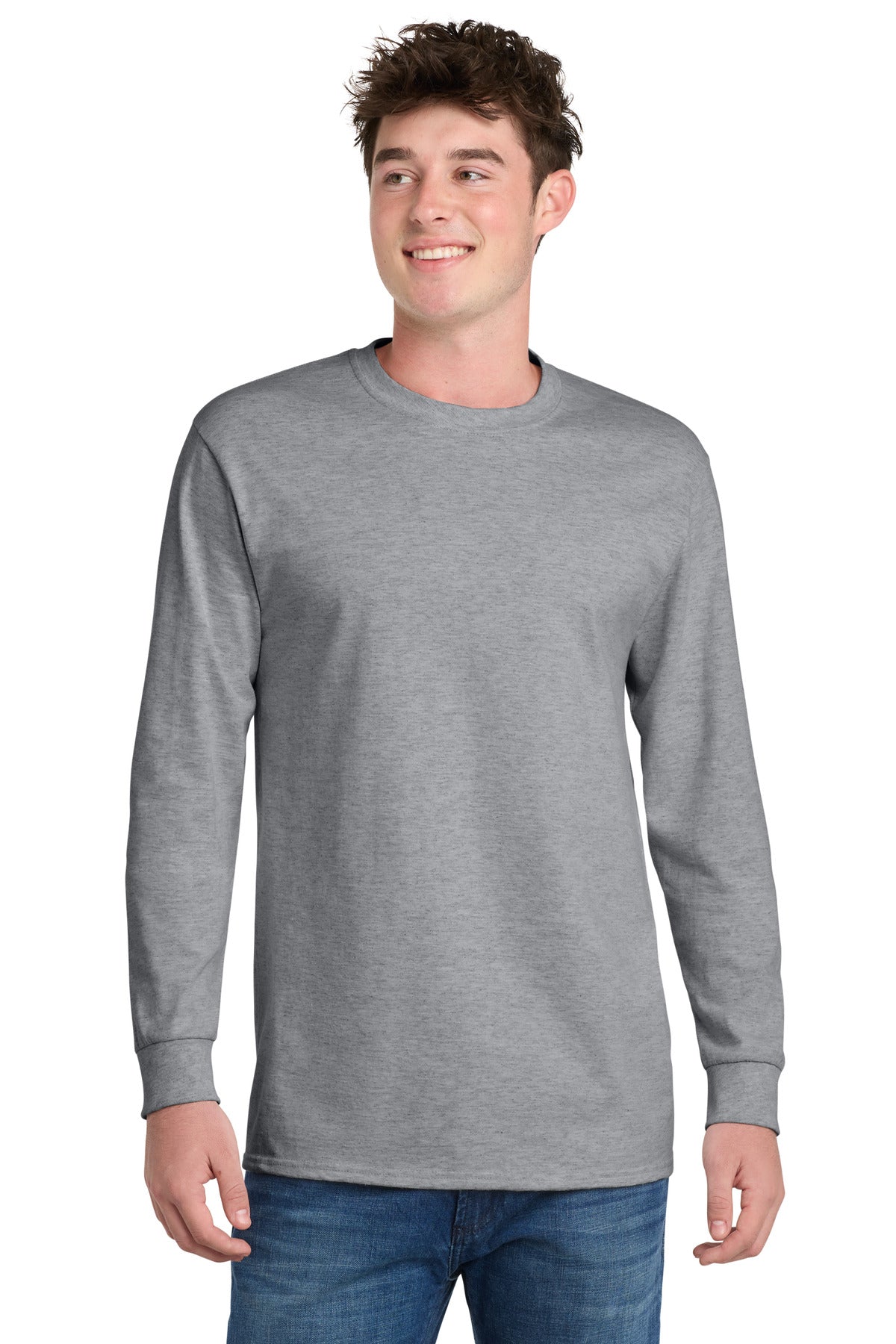 Port & Co® Tall Long Sleeve Essential Tee. PC61LST