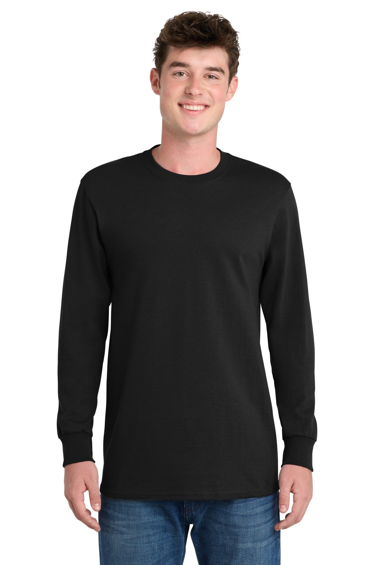 Port & Co® Tall Long Sleeve Essential Tee. PC61LST