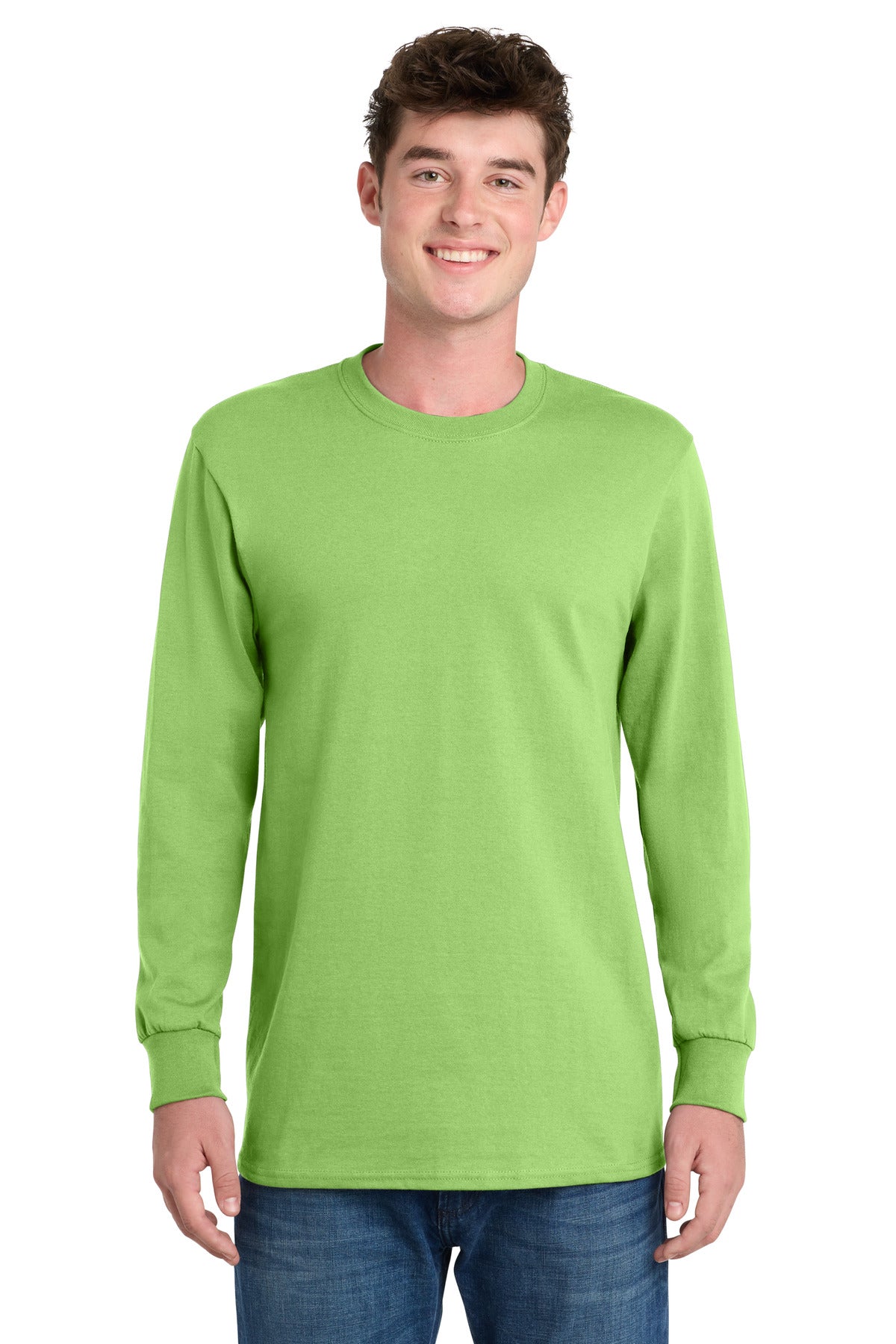 Port & Co® Tall Long Sleeve Essential Tee. PC61LST