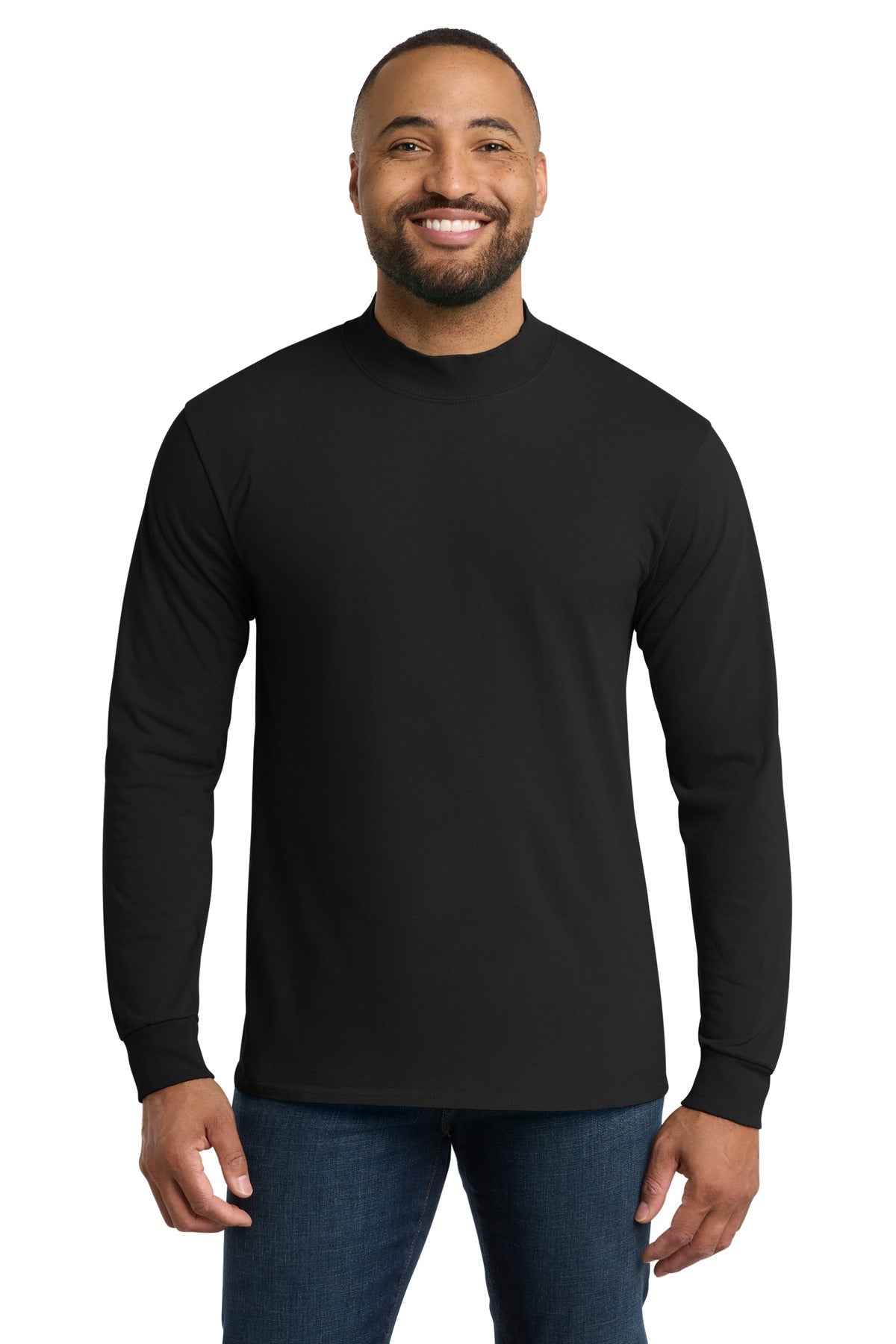 Port & Co® Essential Mock Turtleneck.  PC61M