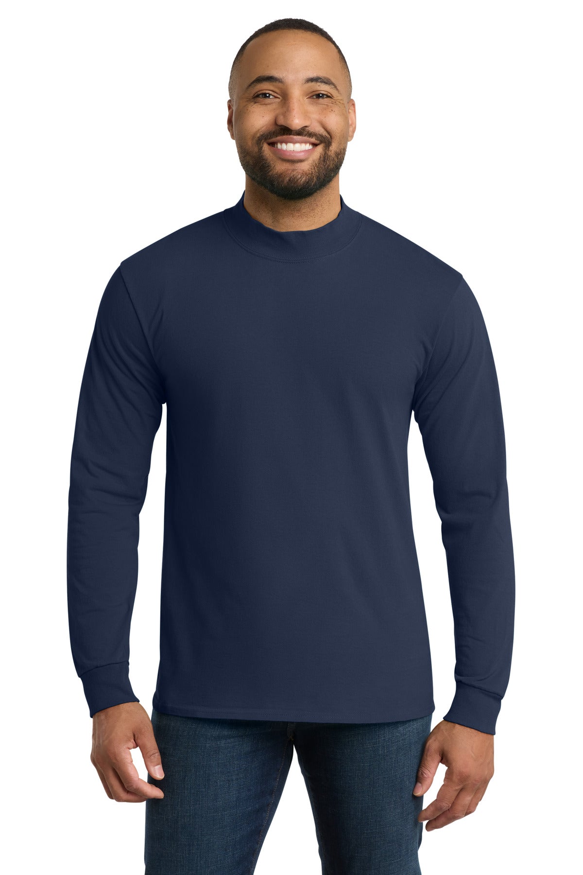 Port & Co® Essential Mock Turtleneck.  PC61M