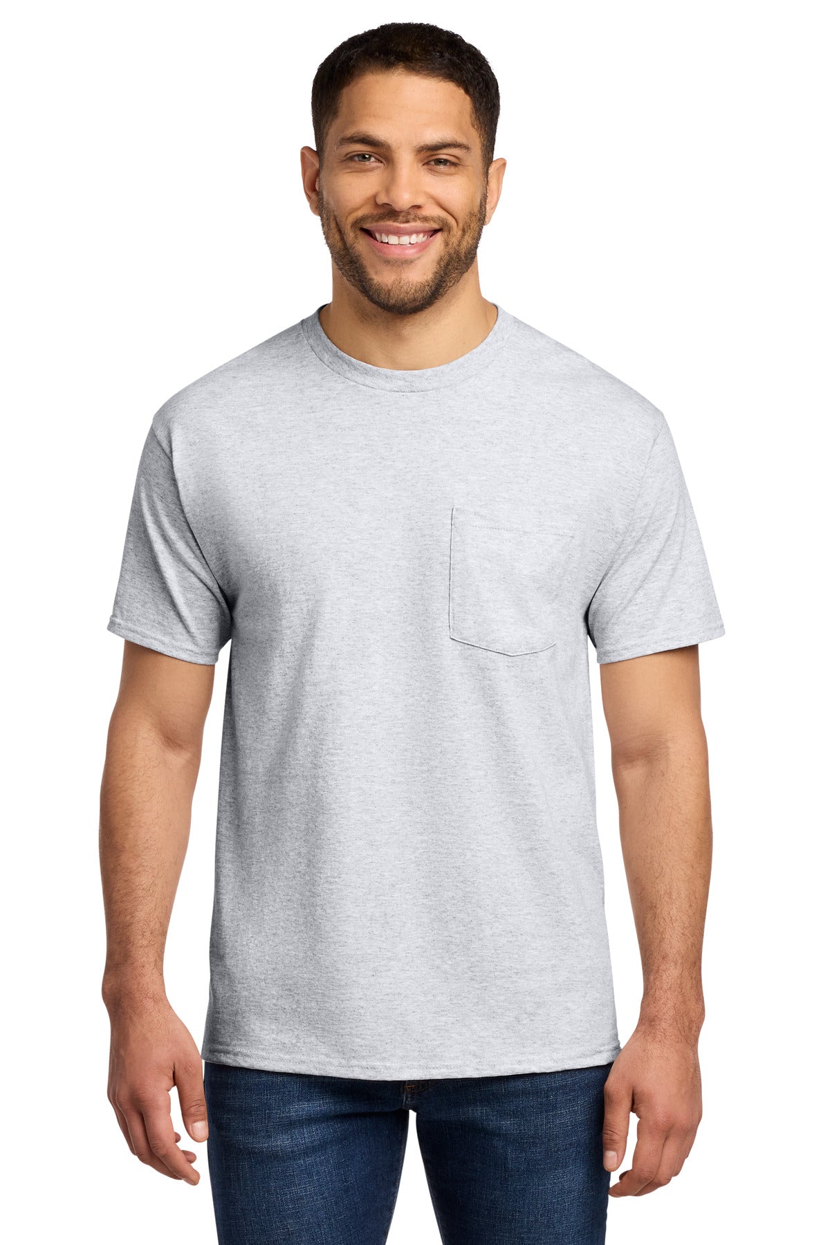 Port & Co® Essential Pocket Tee. PC61P