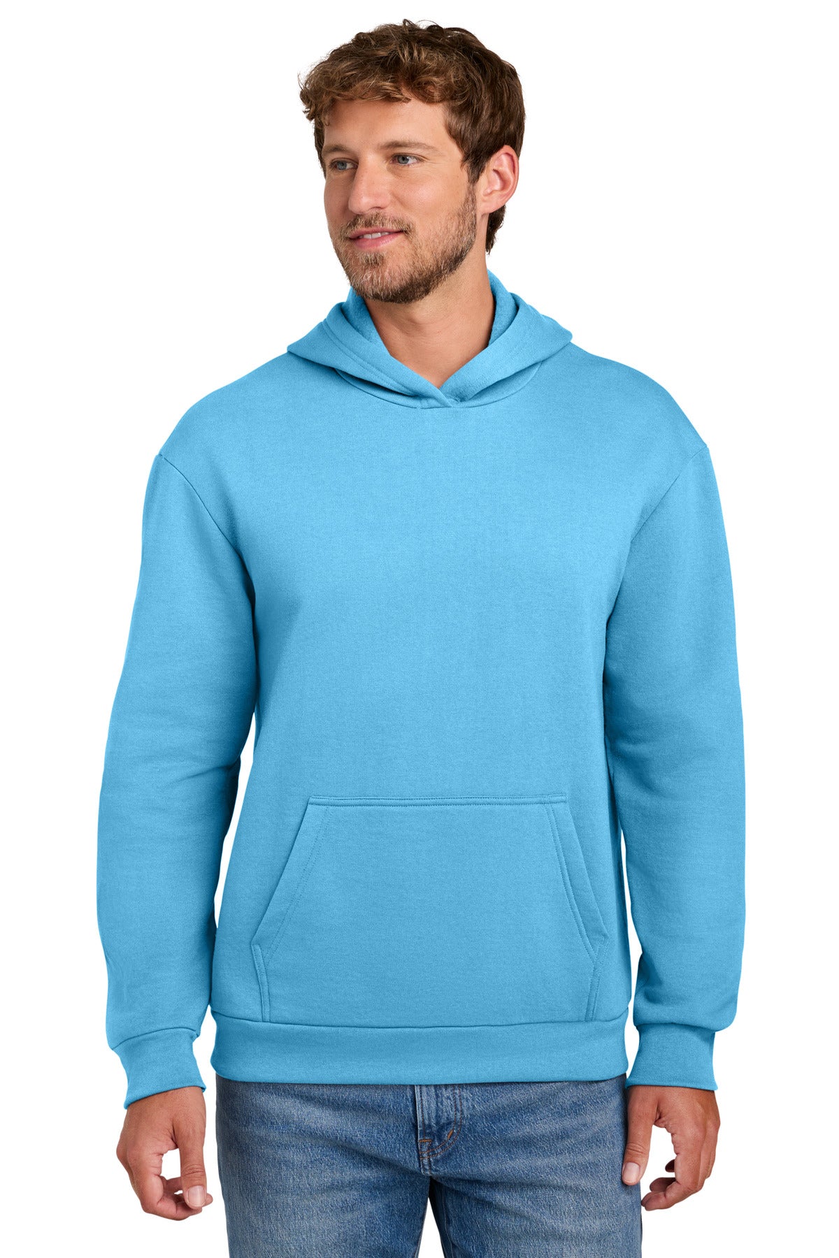 Port & Co® Easy Fleece Pullover Hooded Sweatshirt PC68H