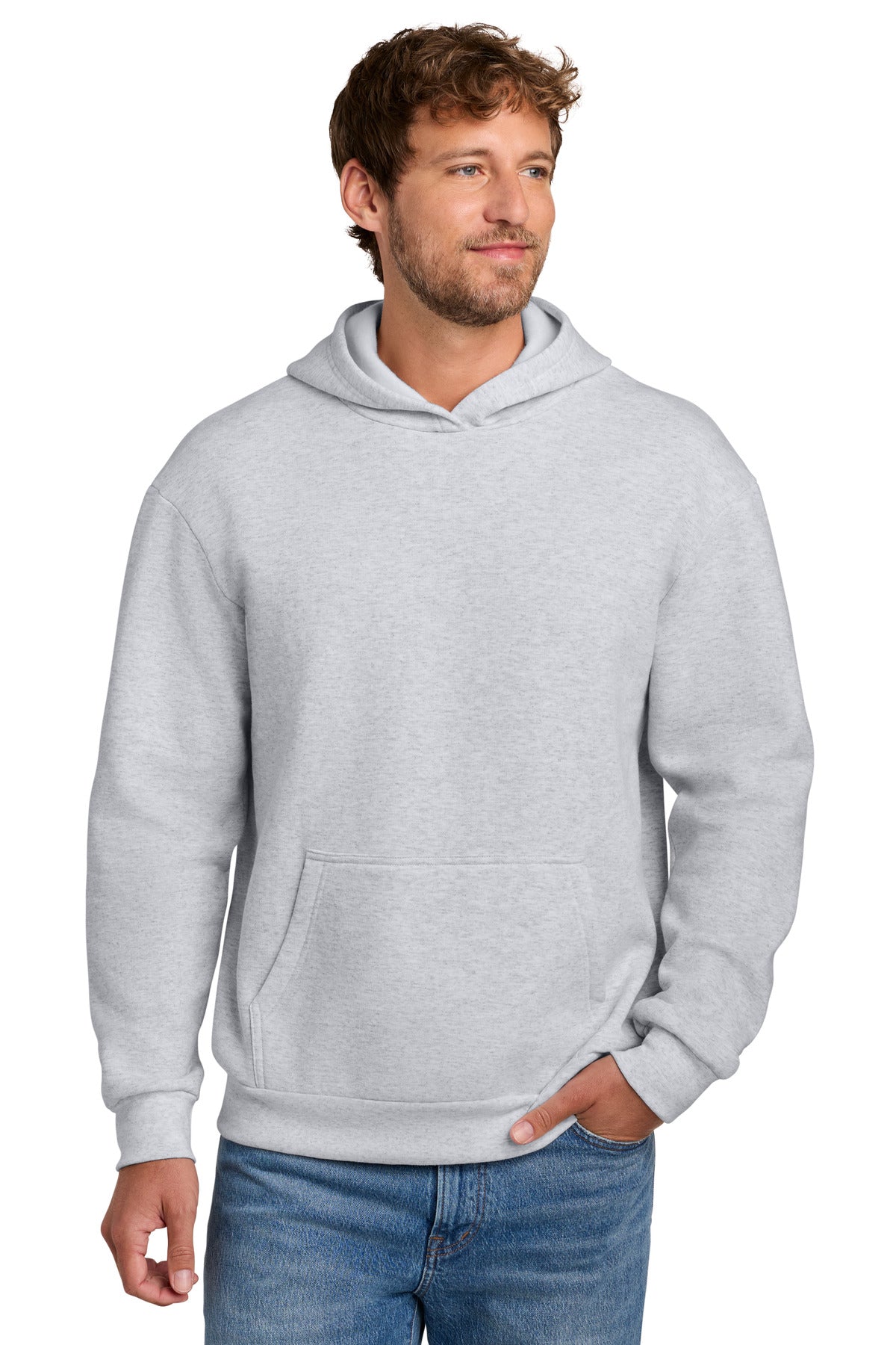 Port & Co® Easy Fleece Pullover Hooded Sweatshirt PC68H