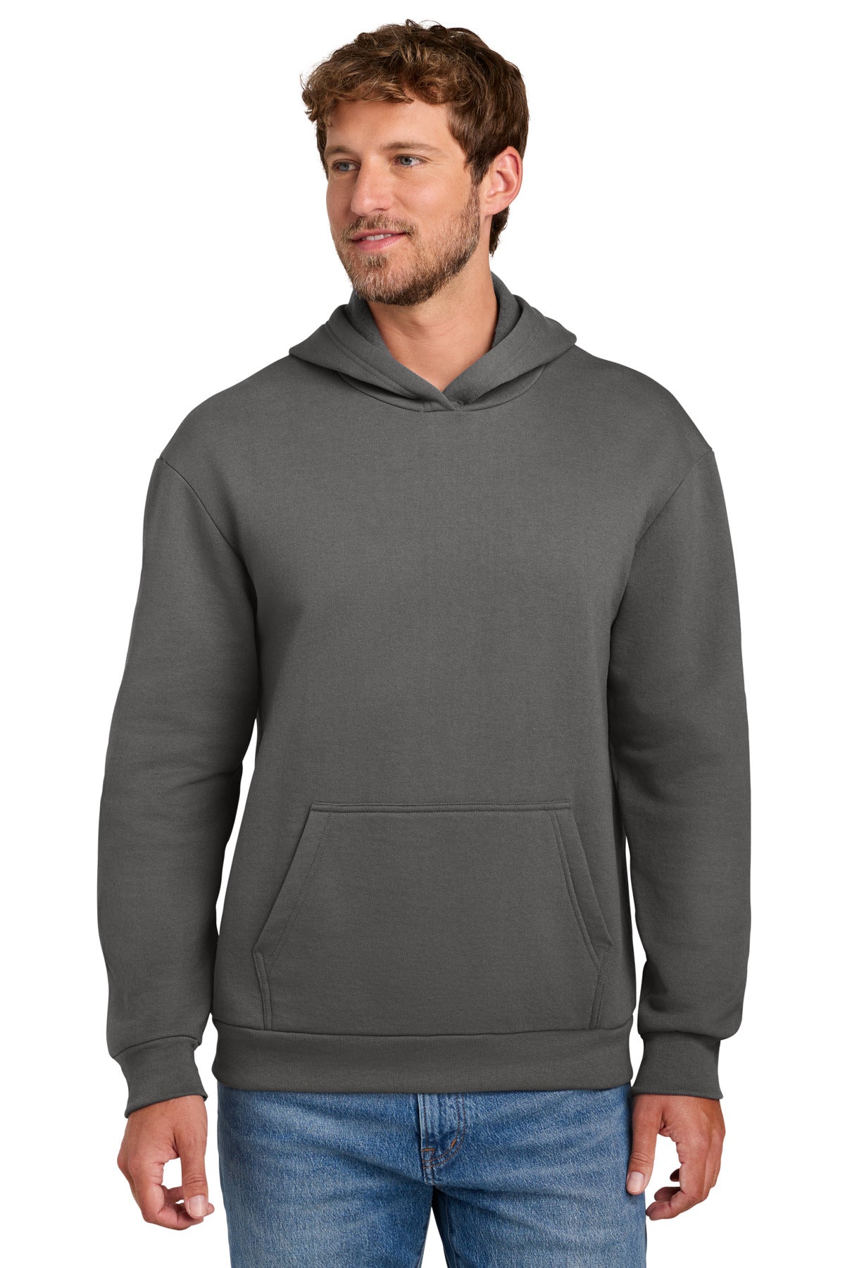 Port & Co® Easy Fleece Pullover Hooded Sweatshirt PC68H