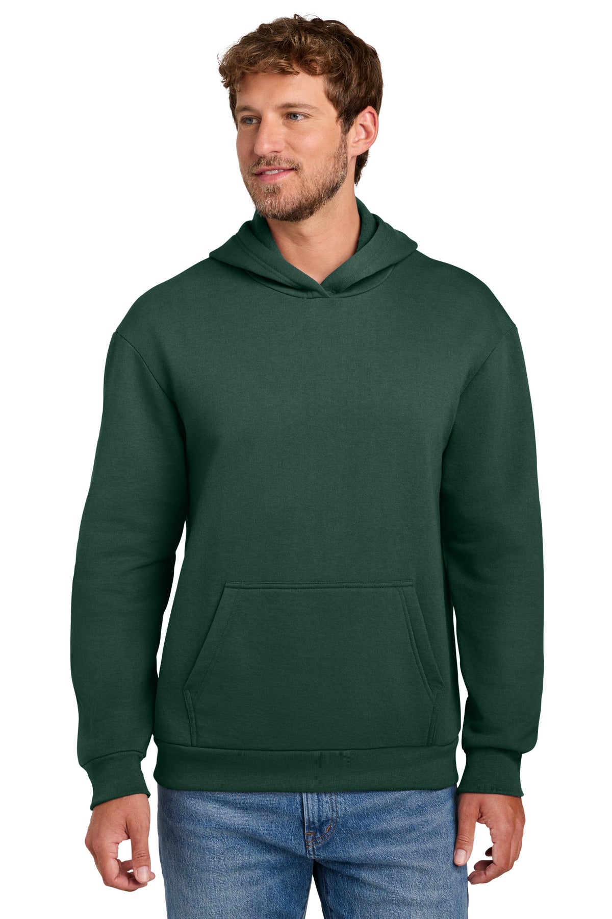 Port & Co® Easy Fleece Pullover Hooded Sweatshirt PC68H