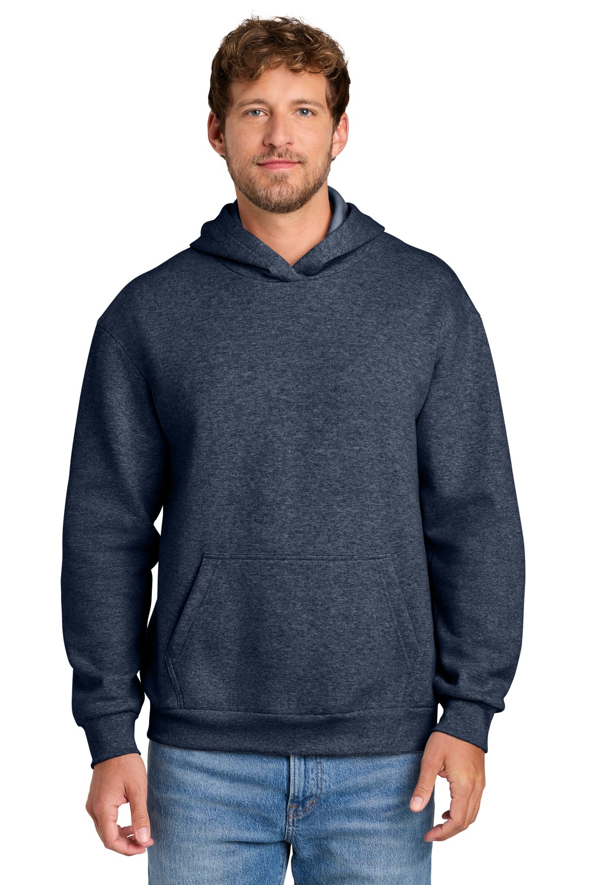Port & Co® Easy Fleece Pullover Hooded Sweatshirt PC68H