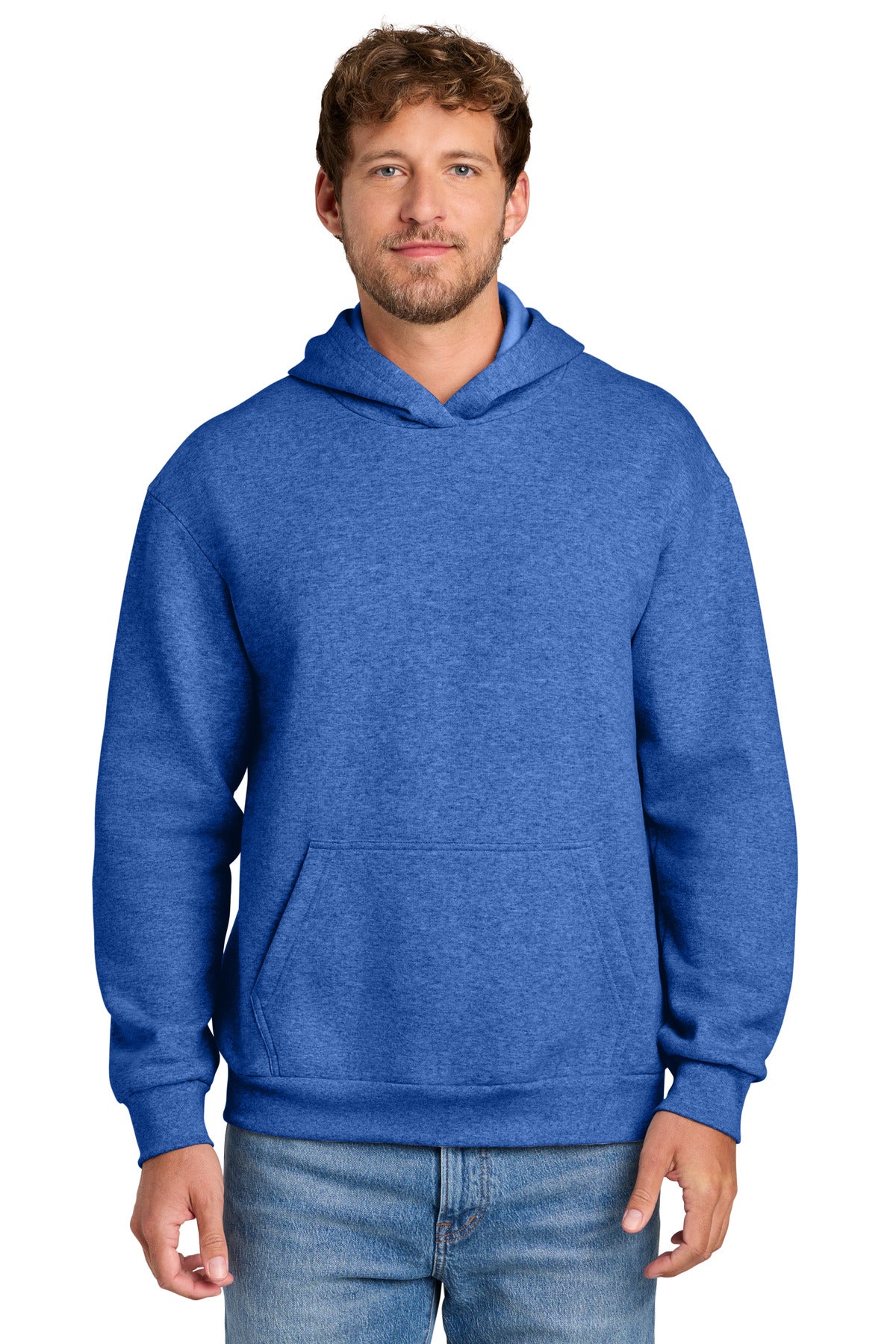 Port & Co® Easy Fleece Pullover Hooded Sweatshirt PC68H