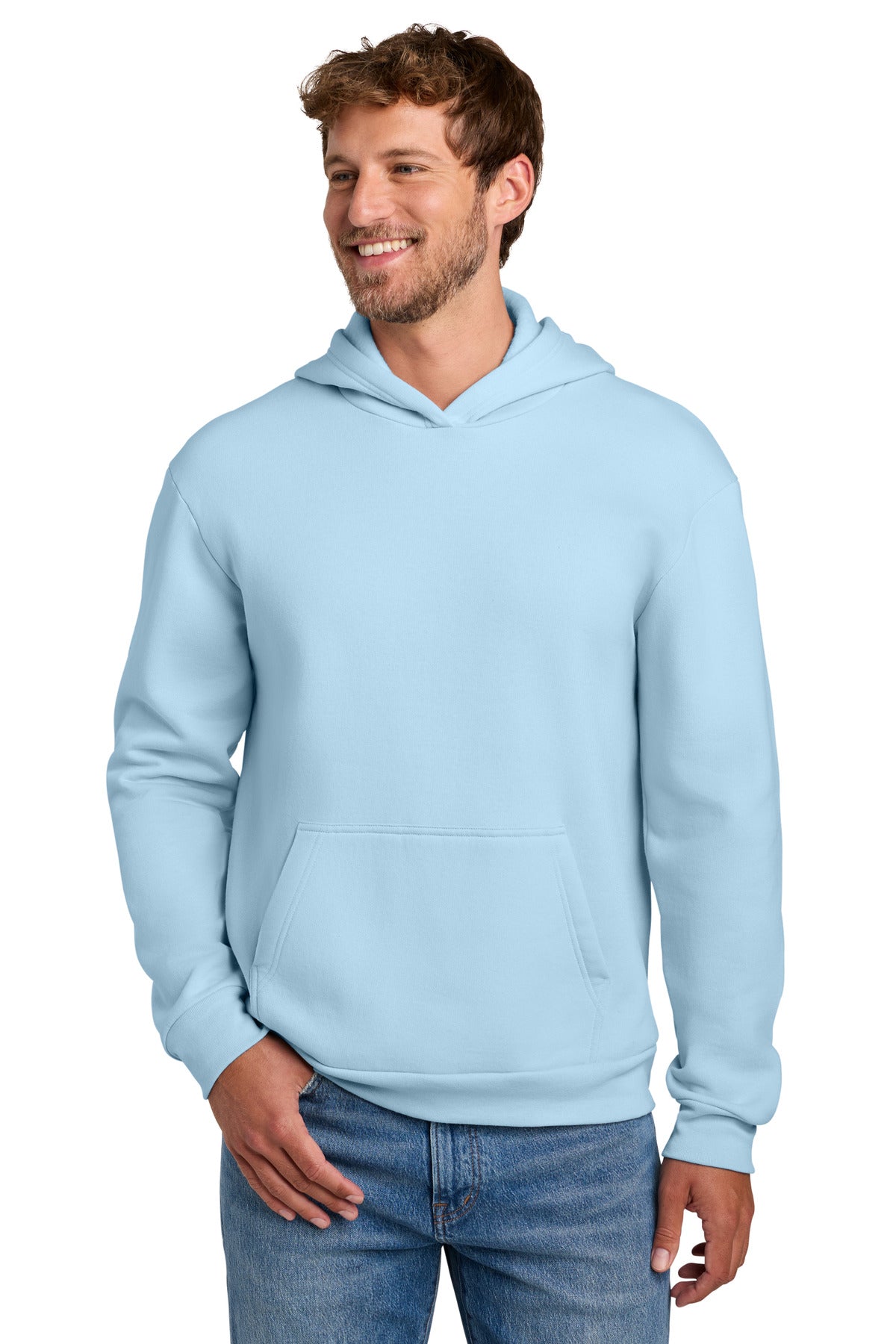 Port & Co® Easy Fleece Pullover Hooded Sweatshirt PC68H