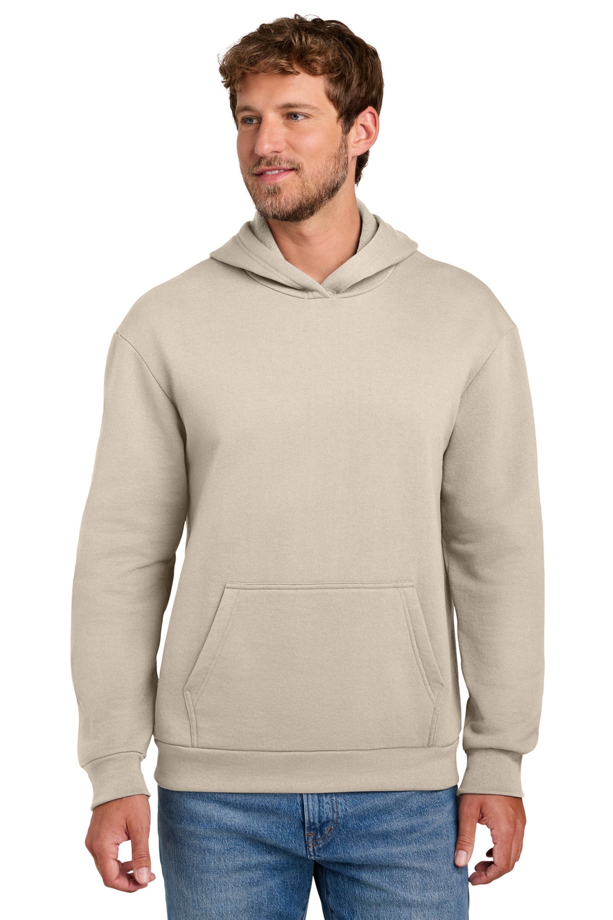 Port & Co® Easy Fleece Pullover Hooded Sweatshirt PC68H