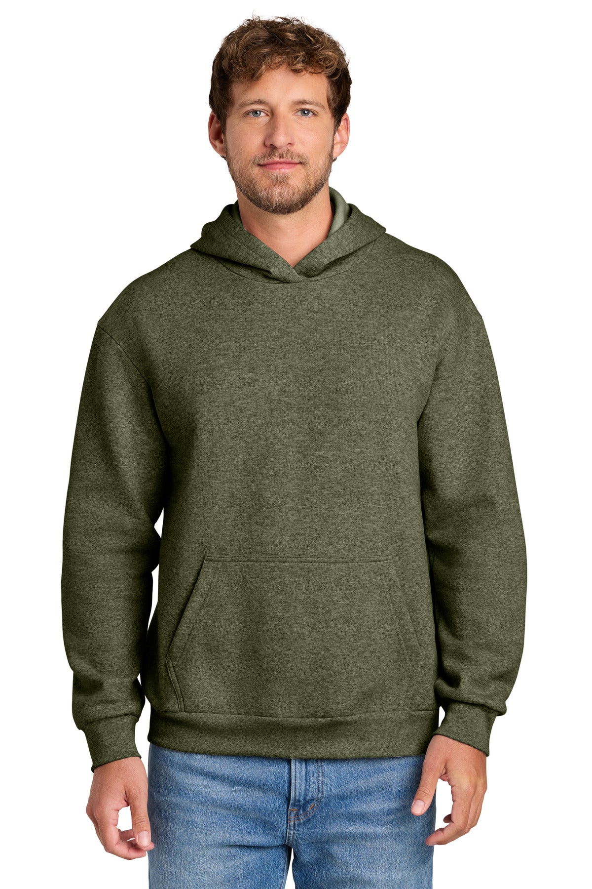 Port & Co® Easy Fleece Pullover Hooded Sweatshirt PC68H