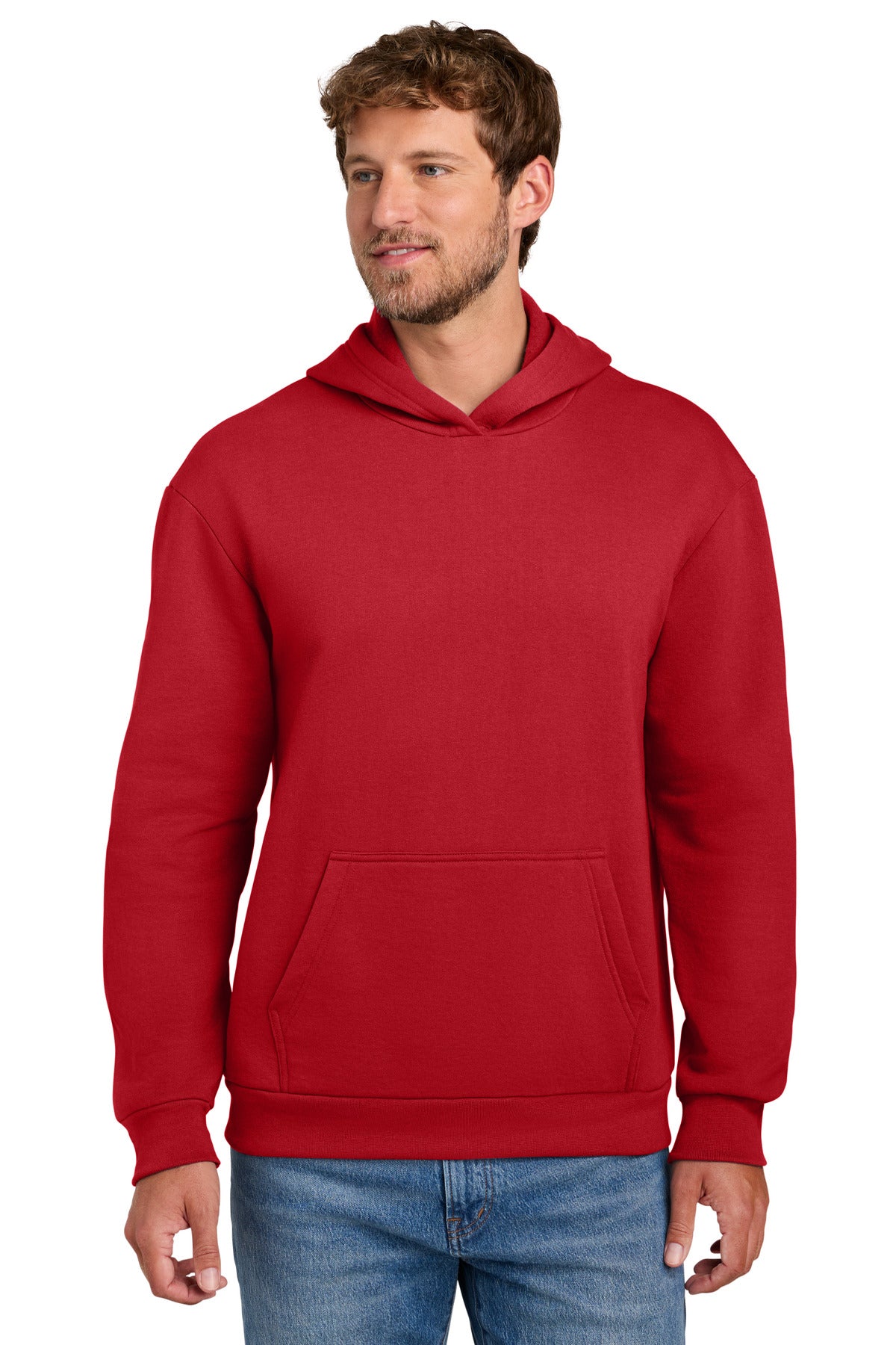 Port & Co® Easy Fleece Pullover Hooded Sweatshirt PC68H