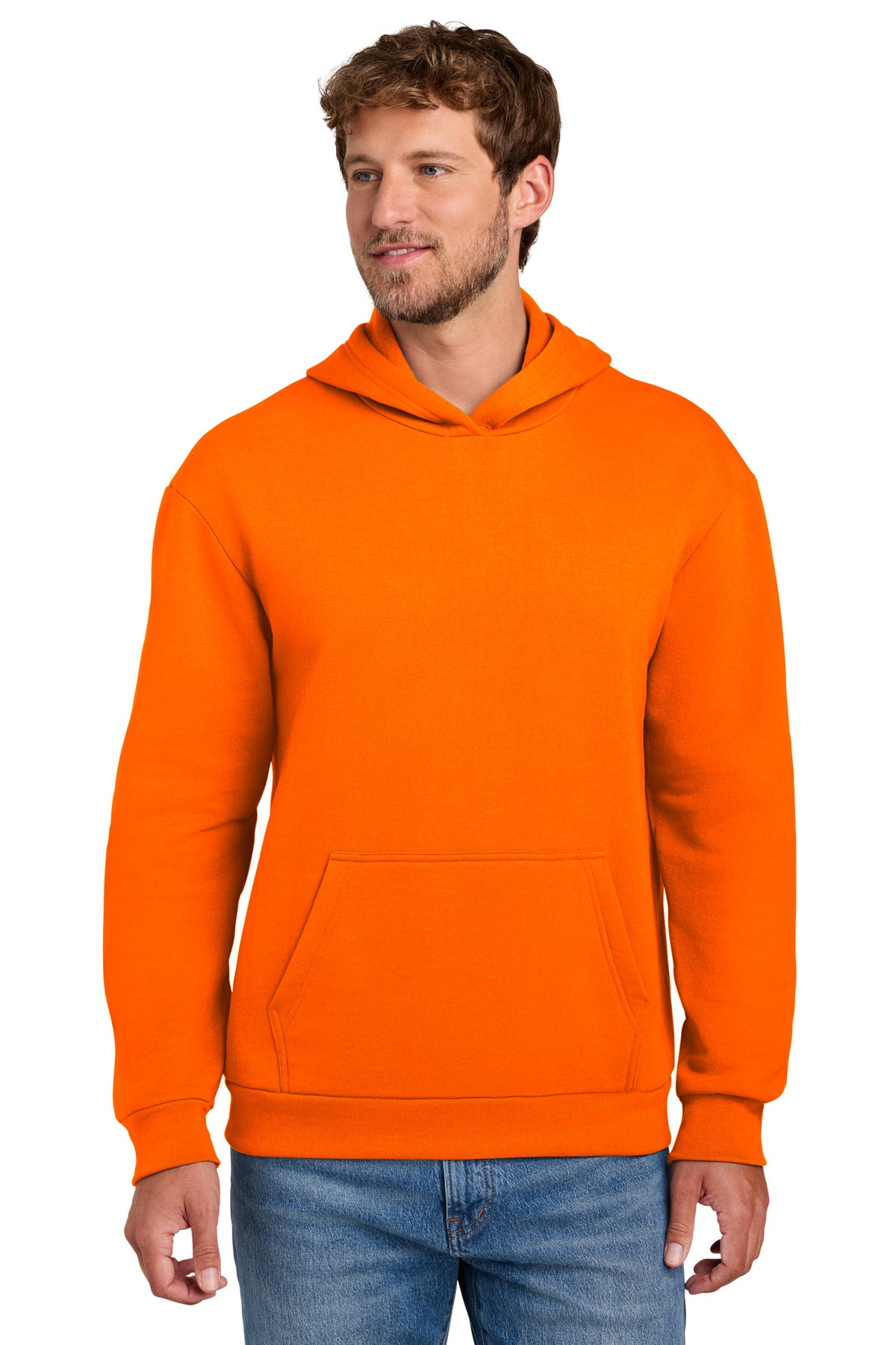 Port & Co® Easy Fleece Pullover Hooded Sweatshirt PC68H