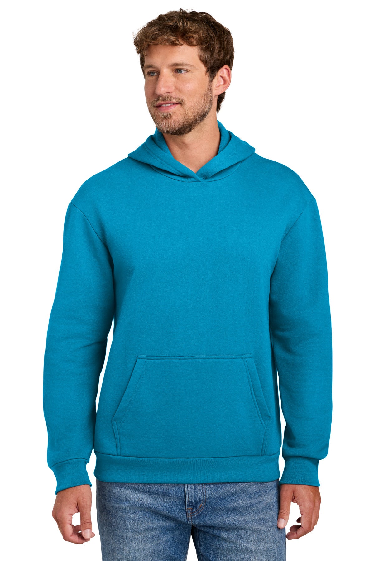 Port & Co® Easy Fleece Pullover Hooded Sweatshirt PC68H