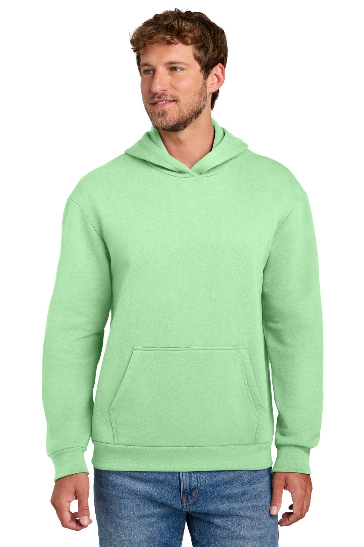 Port & Co® Easy Fleece Pullover Hooded Sweatshirt PC68H