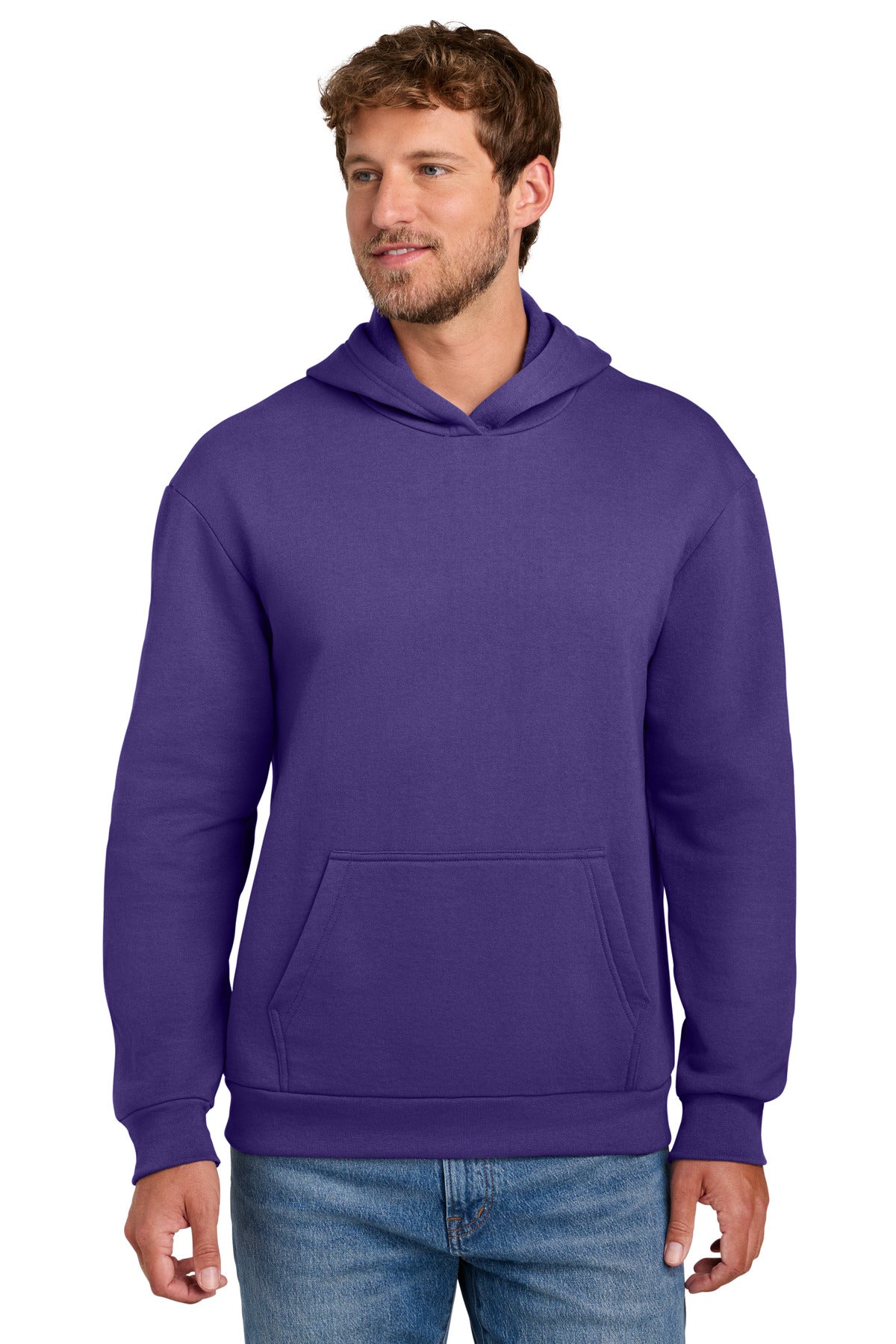Port & Co® Easy Fleece Pullover Hooded Sweatshirt PC68H