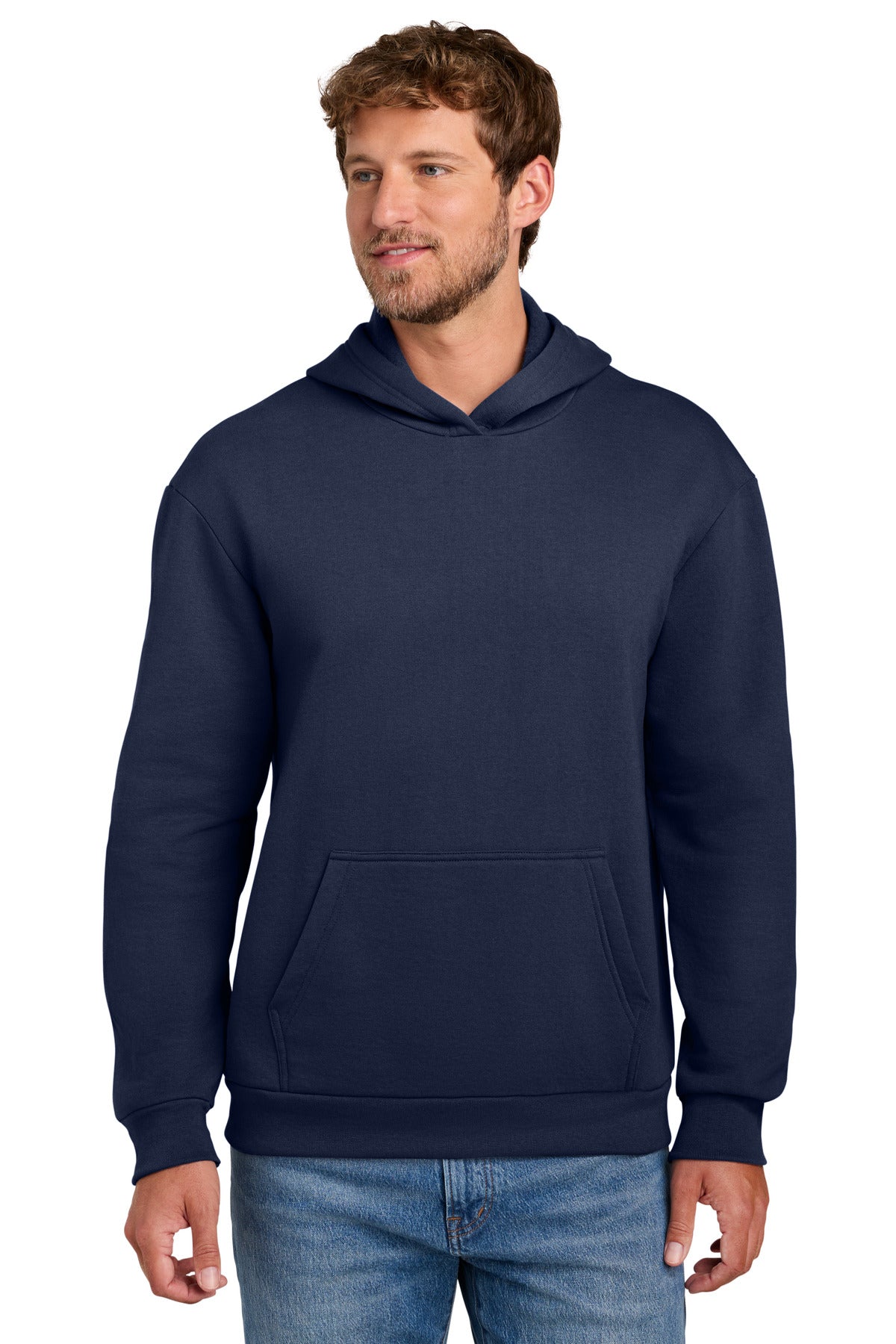 Port & Co® Easy Fleece Pullover Hooded Sweatshirt PC68H