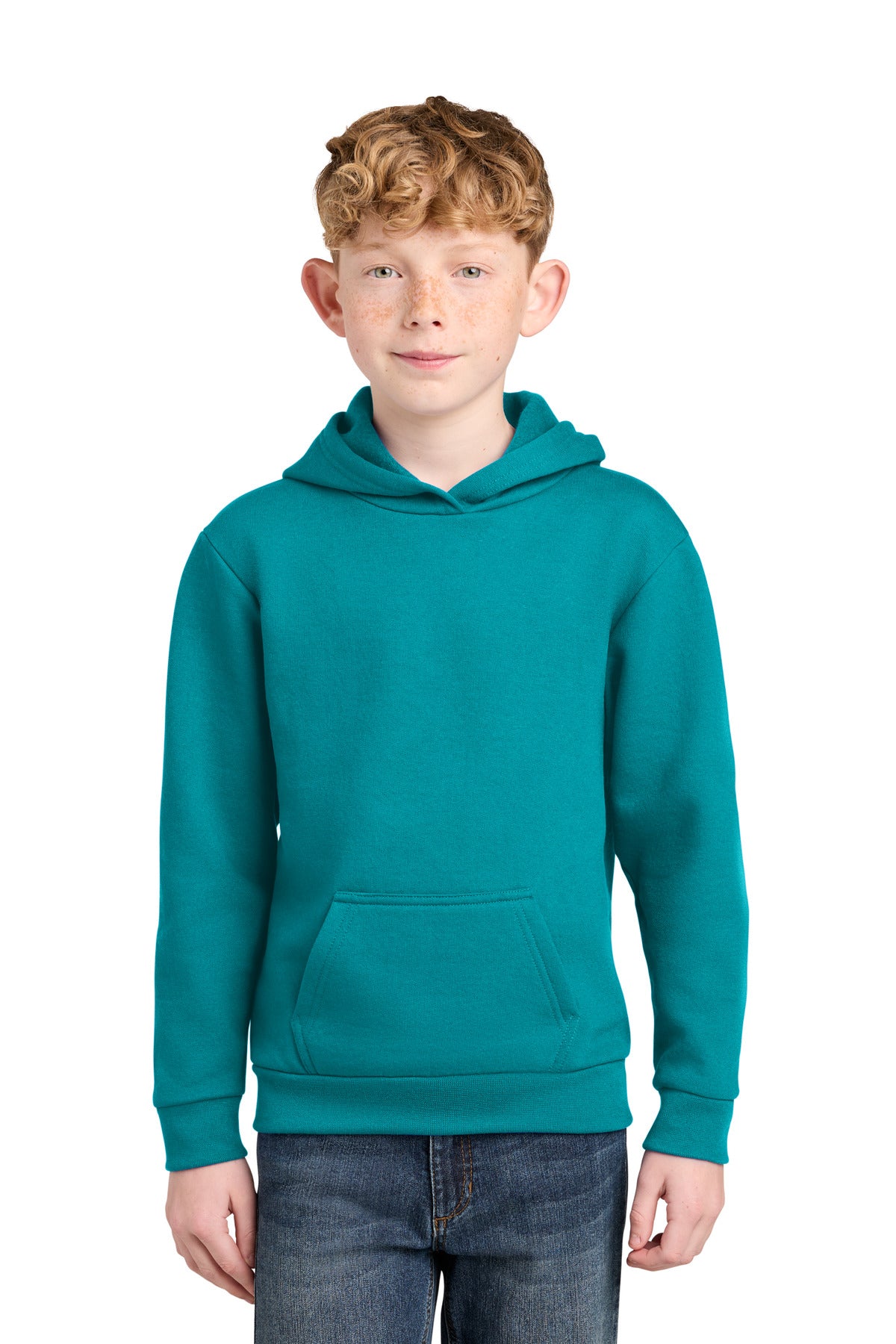 Port & Co® Youth Easy Fleece Pullover Hooded Sweatshirt PC68YH
