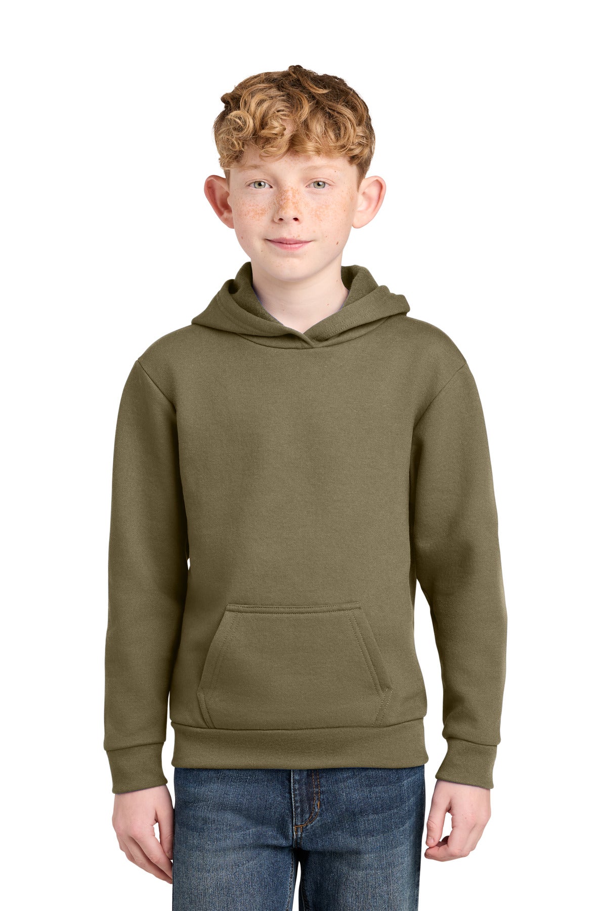 Port & Co® Youth Easy Fleece Pullover Hooded Sweatshirt PC68YH