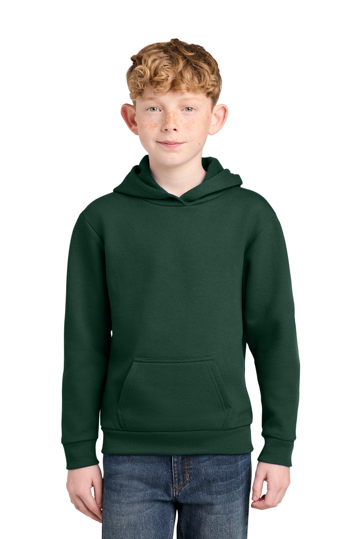 Port & Co® Youth Easy Fleece Pullover Hooded Sweatshirt PC68YH