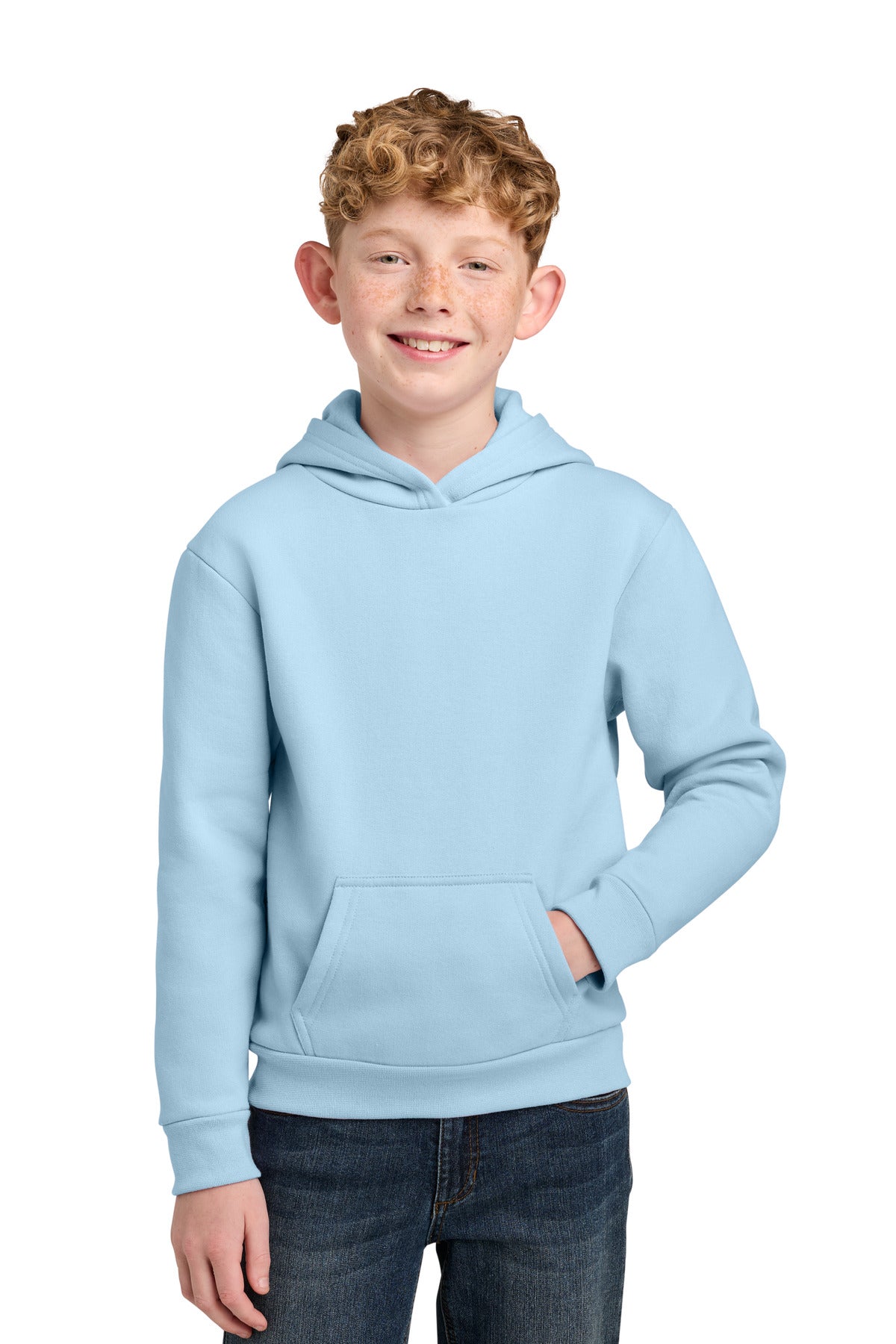 Port & Co® Youth Easy Fleece Pullover Hooded Sweatshirt PC68YH