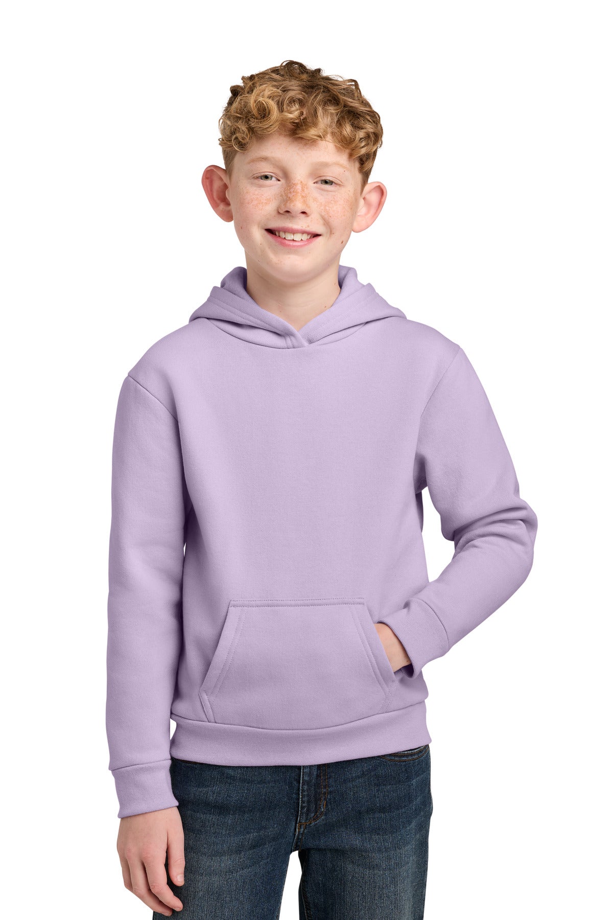 Port & Co® Youth Easy Fleece Pullover Hooded Sweatshirt PC68YH
