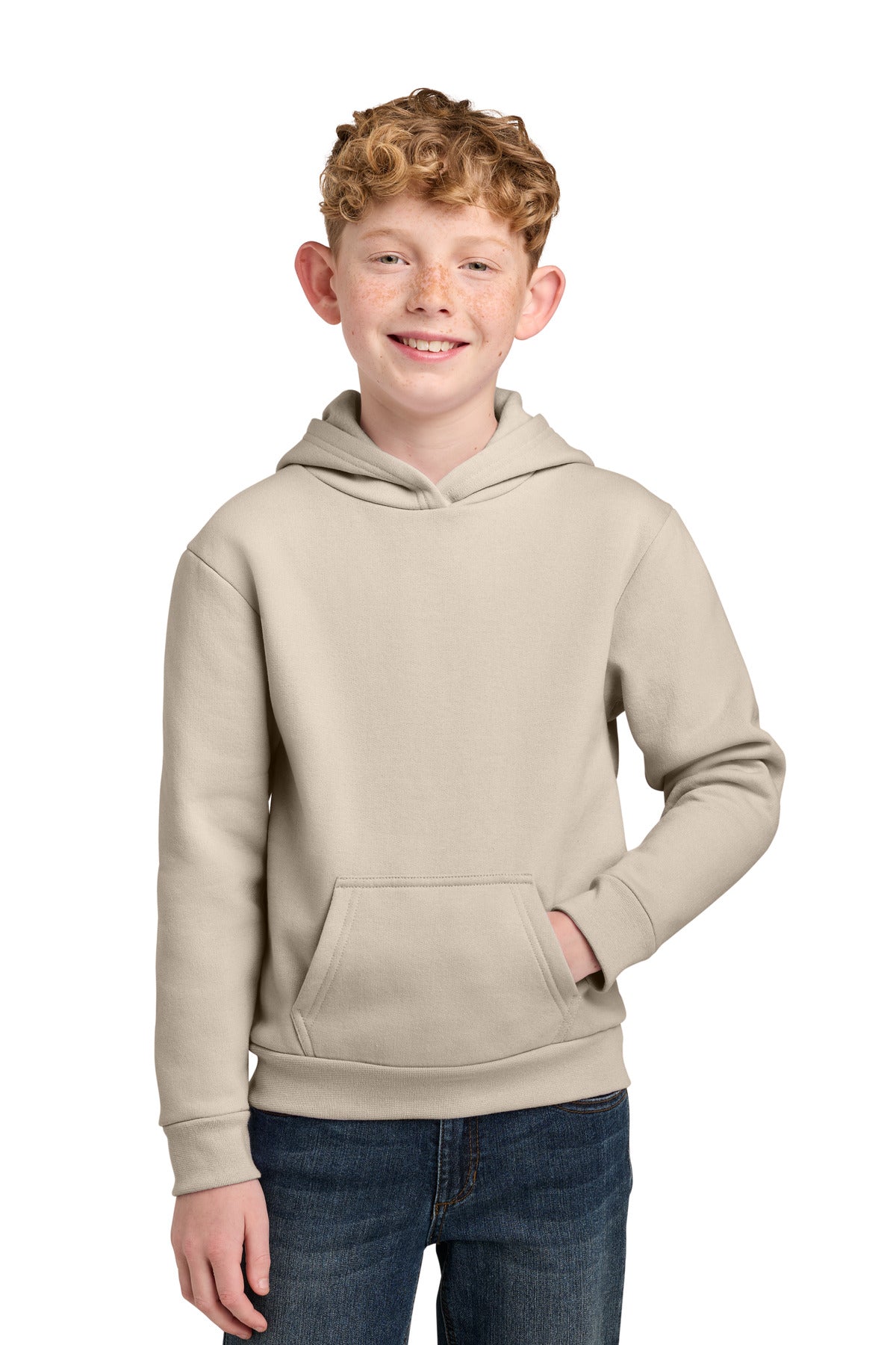 Port & Co® Youth Easy Fleece Pullover Hooded Sweatshirt PC68YH